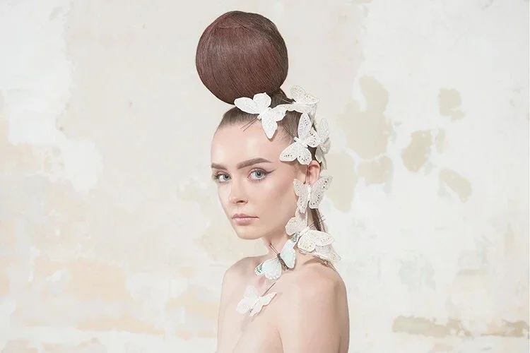 Editorial beauty portrait by Masashi Ohtsu