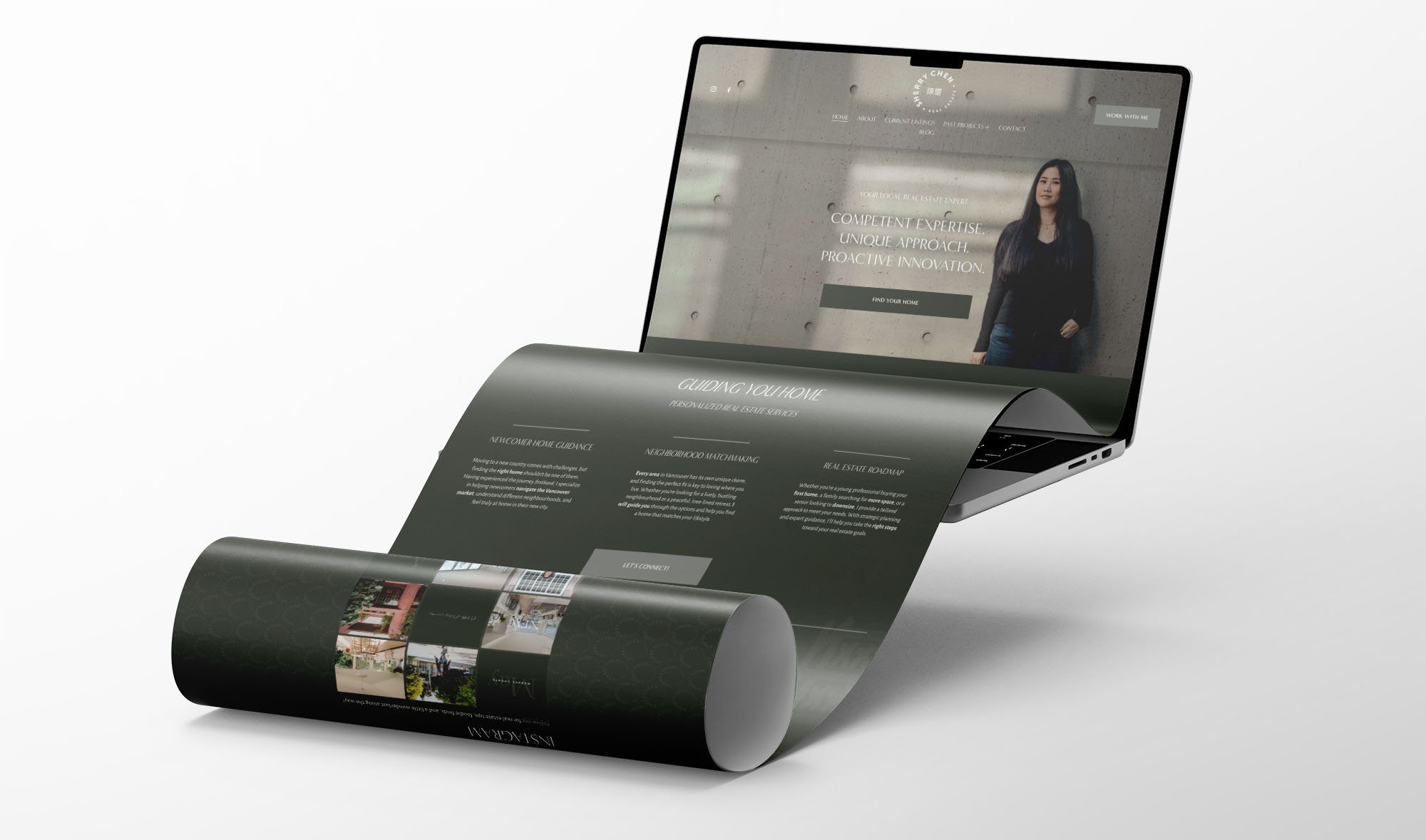 ENTREPRENEUR // Website + Branding