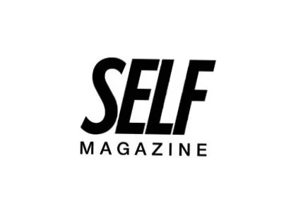 Logo of SELF magazine with bold black text