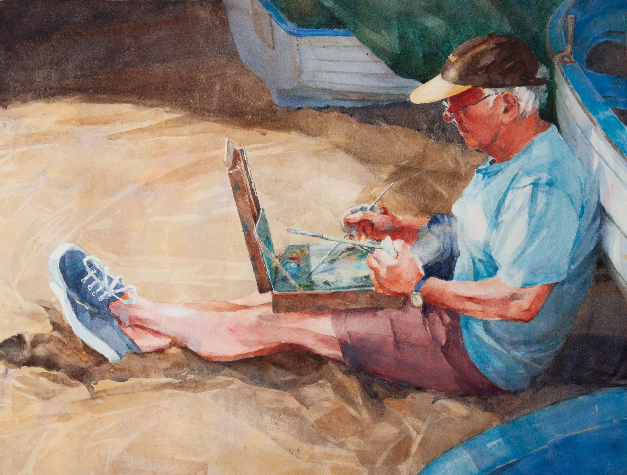 Richard on the Beach
16 x 21 in