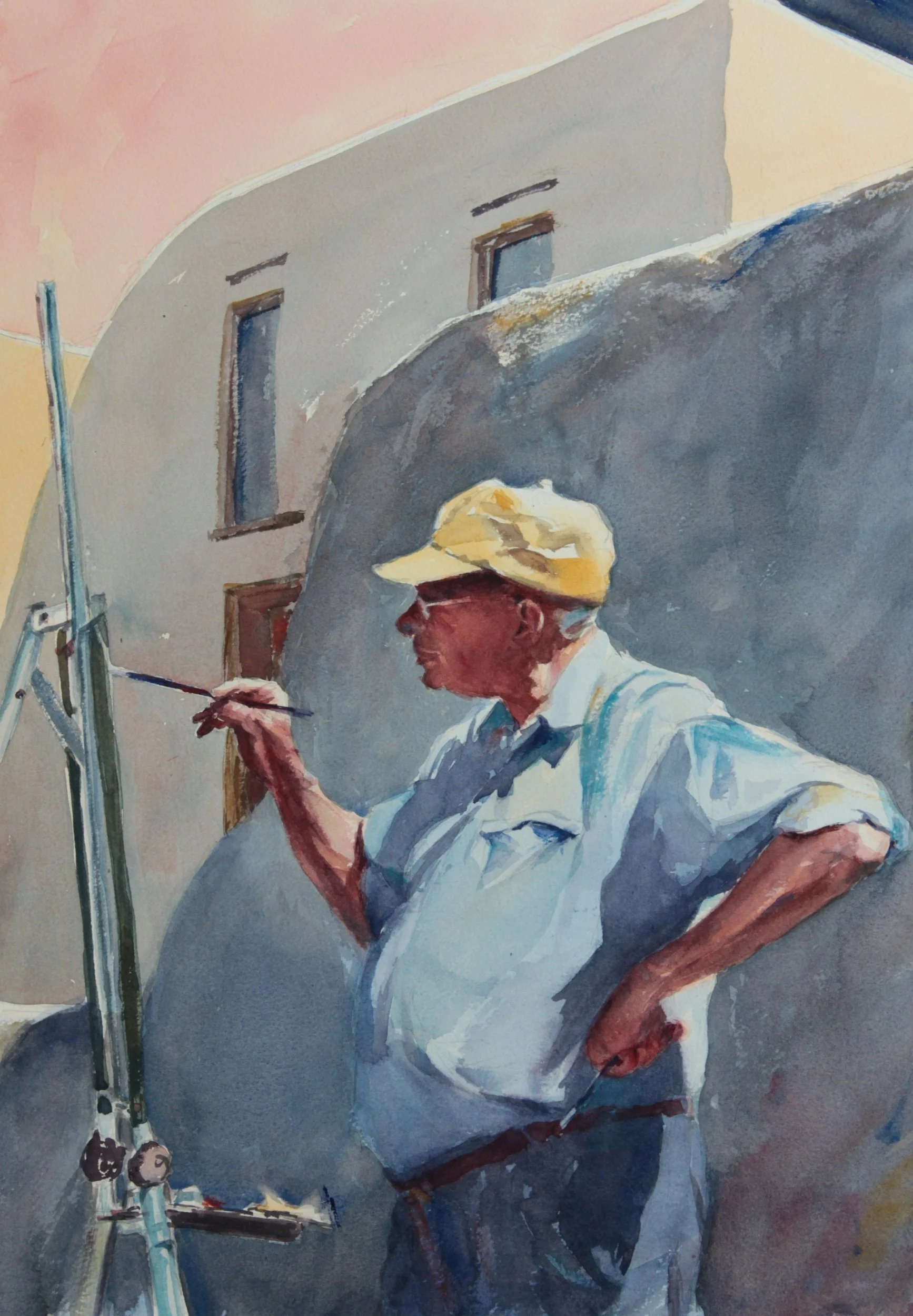 Roy's Yellow Cap
20 x 16 in