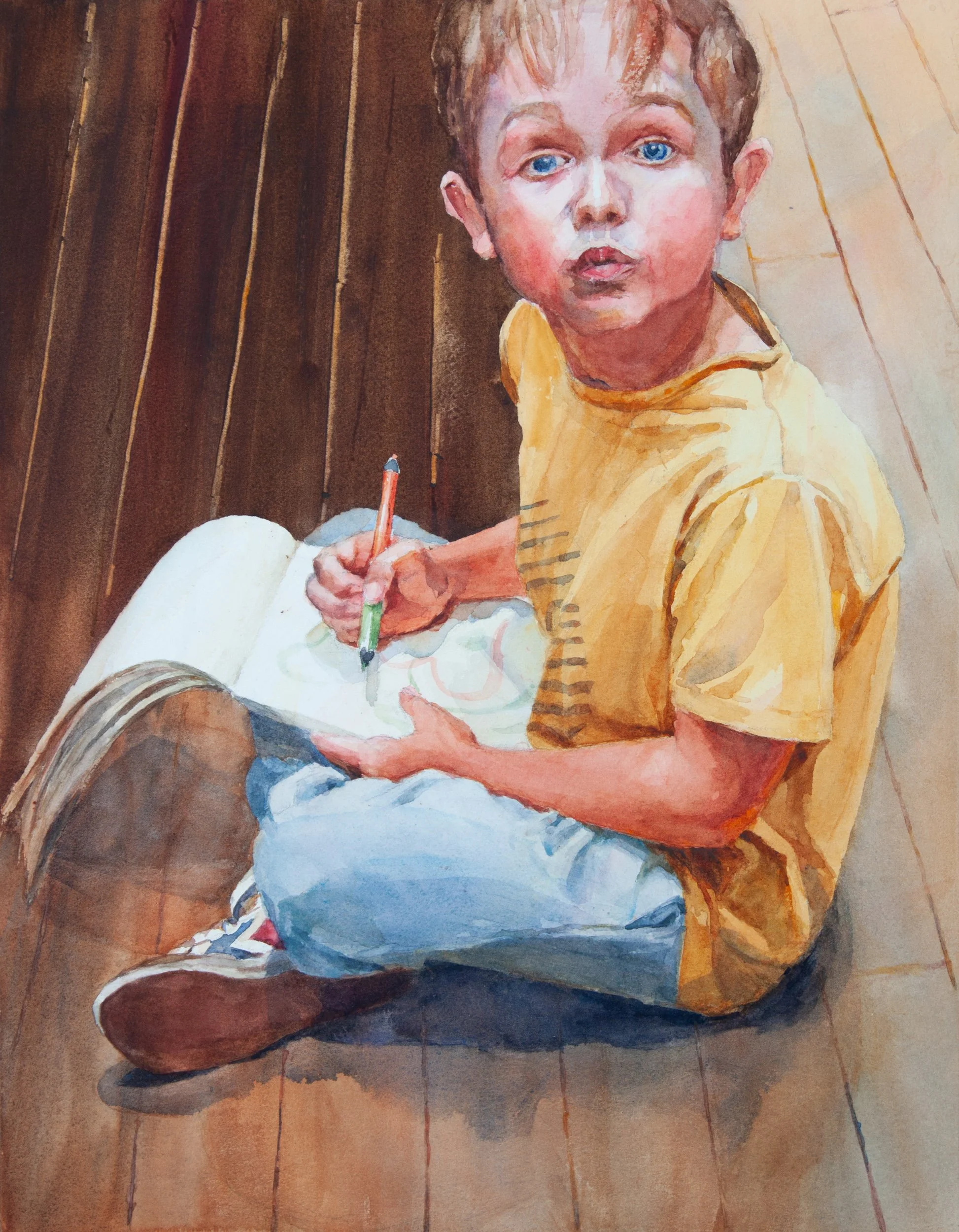 Sketching Interrupted
20 x 16 in