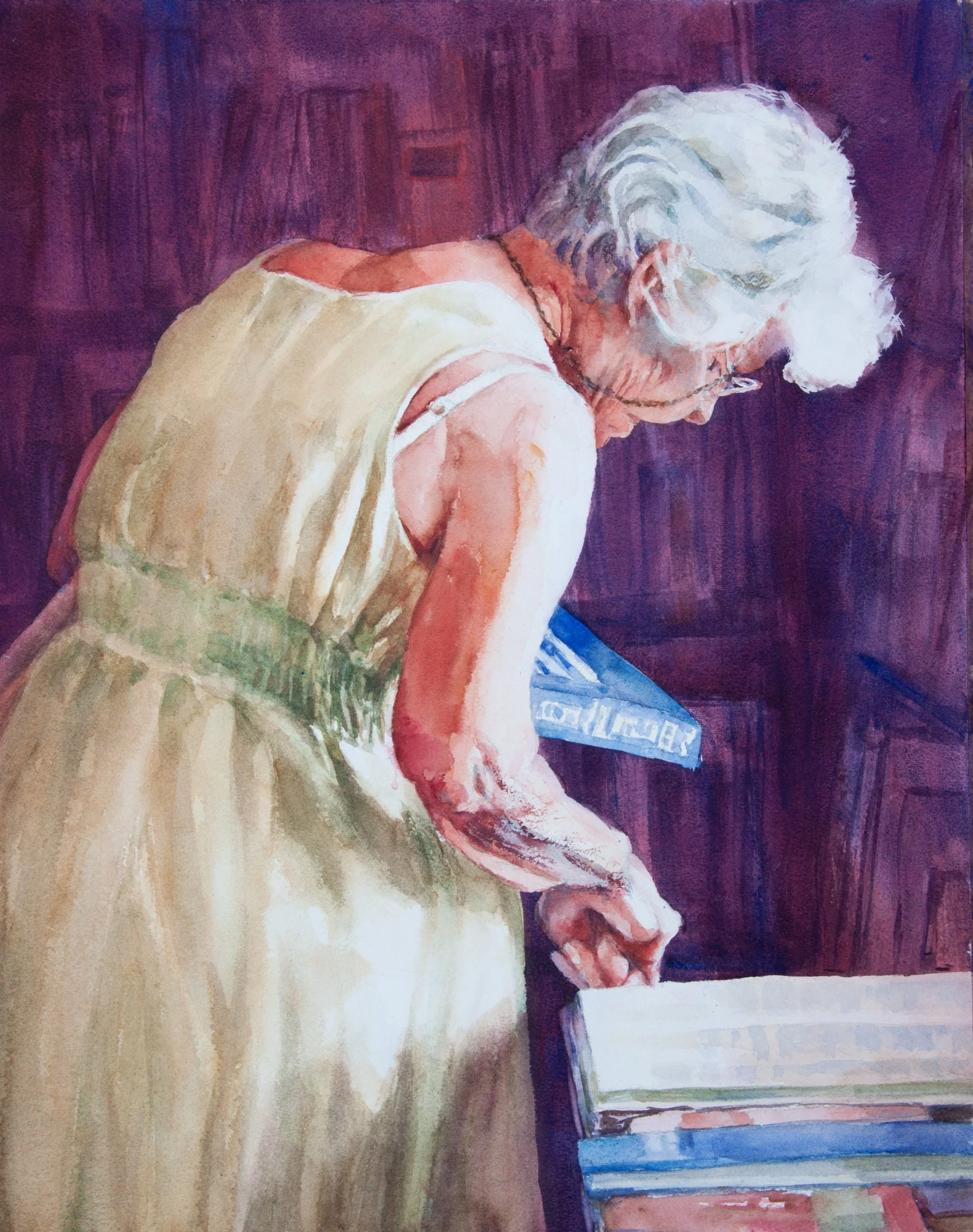 Double-Checking
20 x 16 in