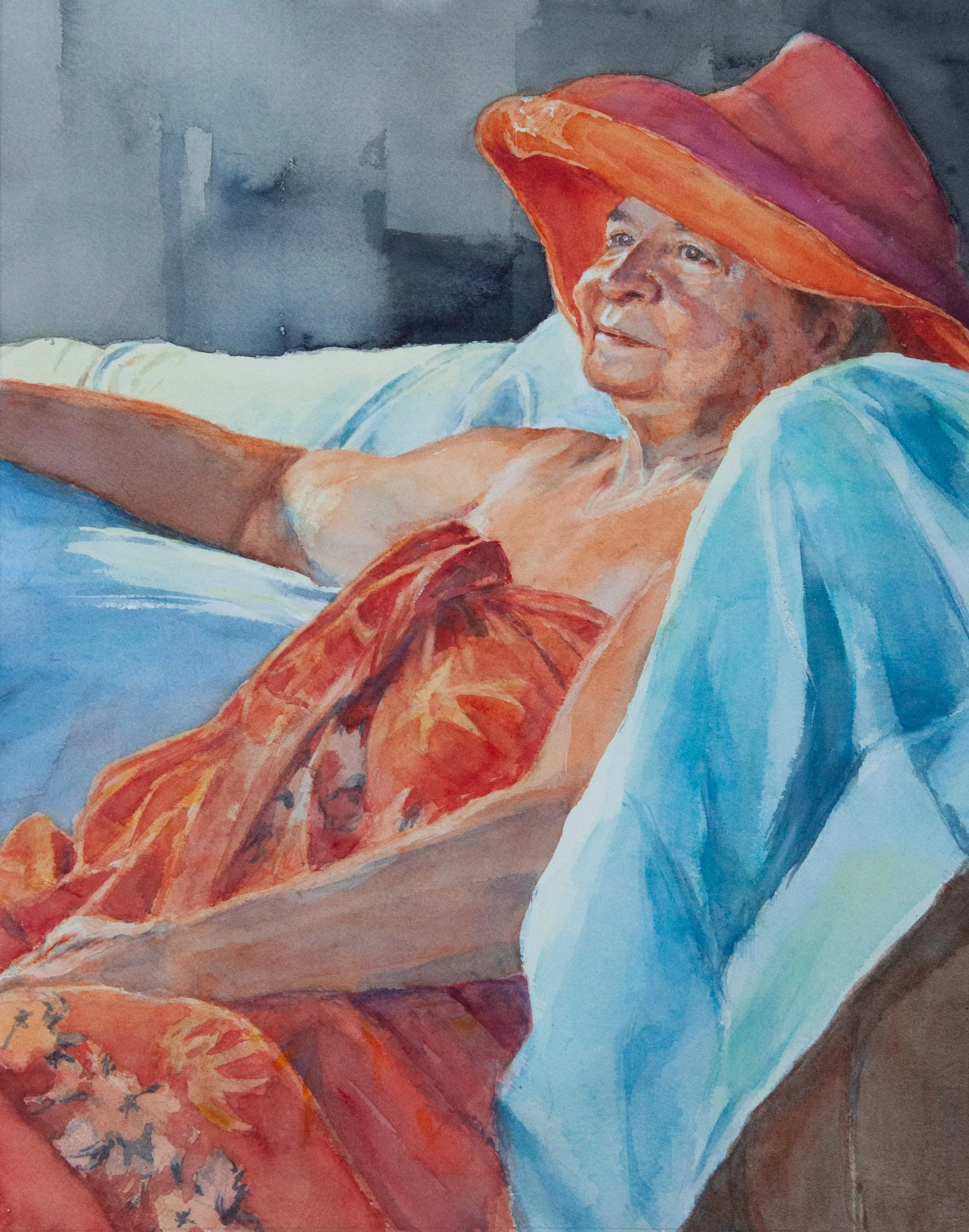 Woman in Orange
20 x 16 in