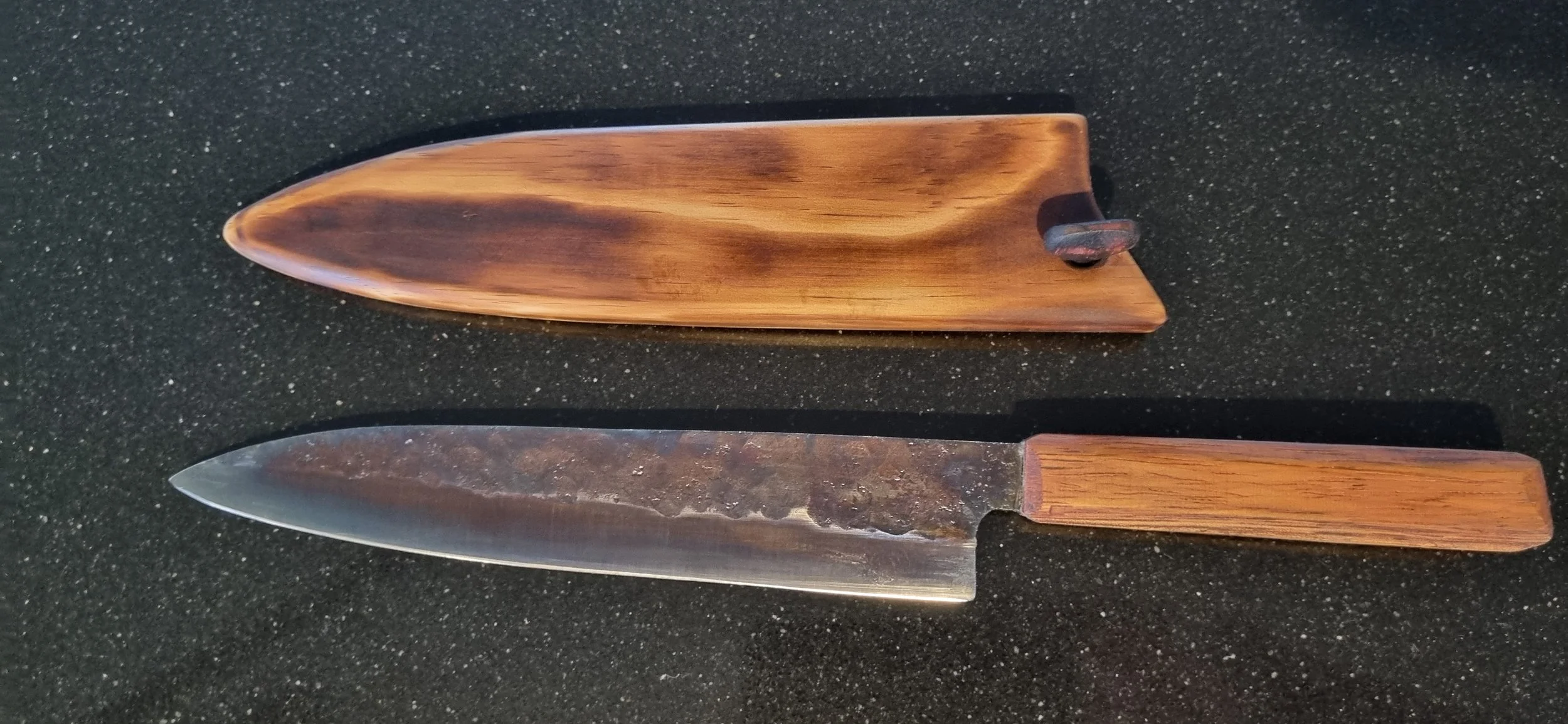 Gyuto with Saya  (sold-example only)