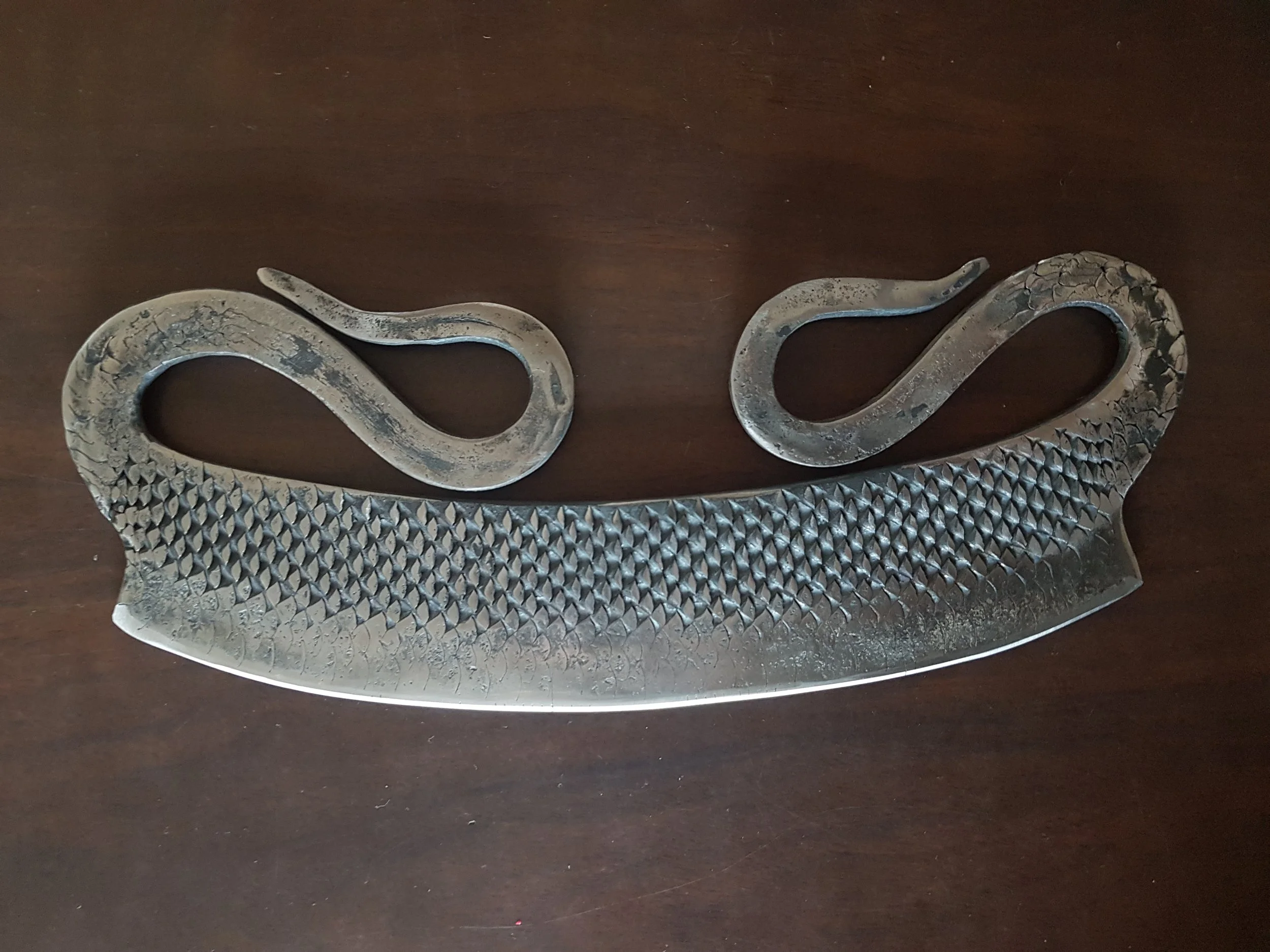 Farrier Rasp Mezzaluna  (sold - example only)