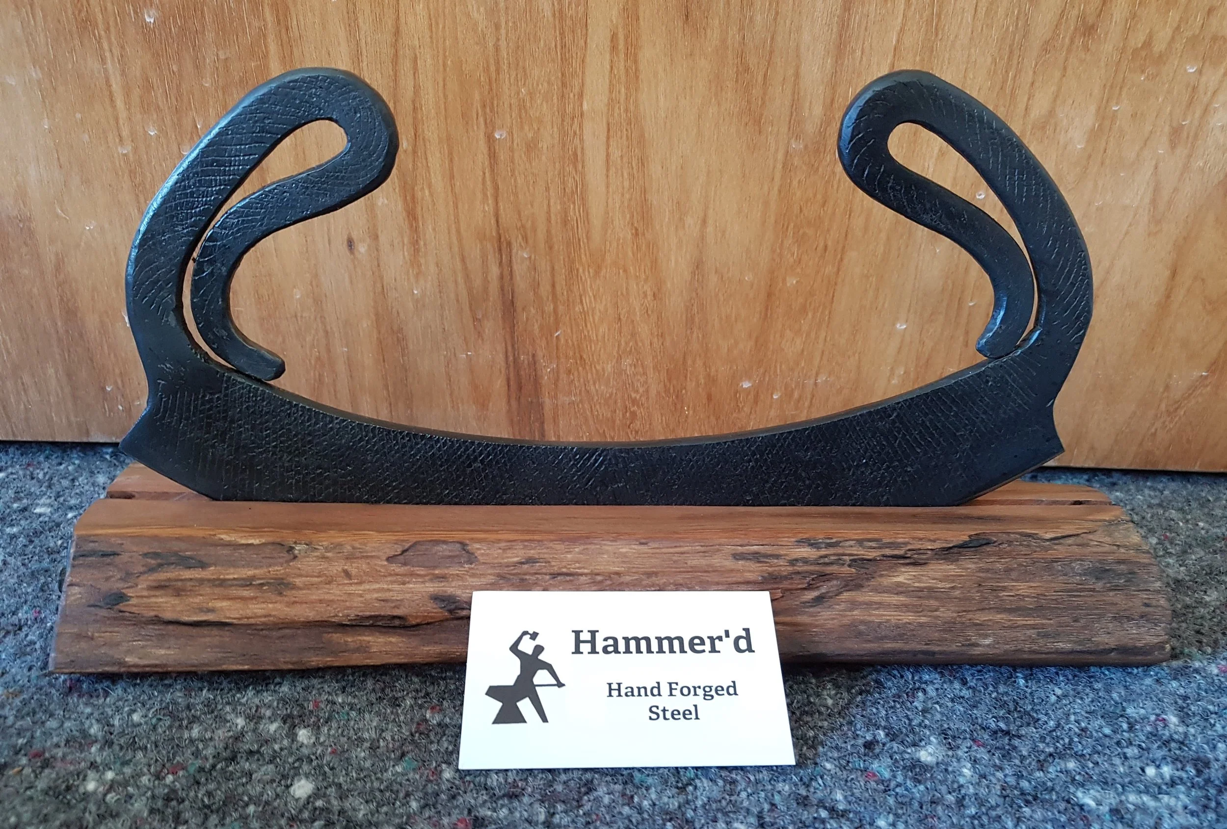 Farrier Rasp Mezzaluna  (sold - example only)
