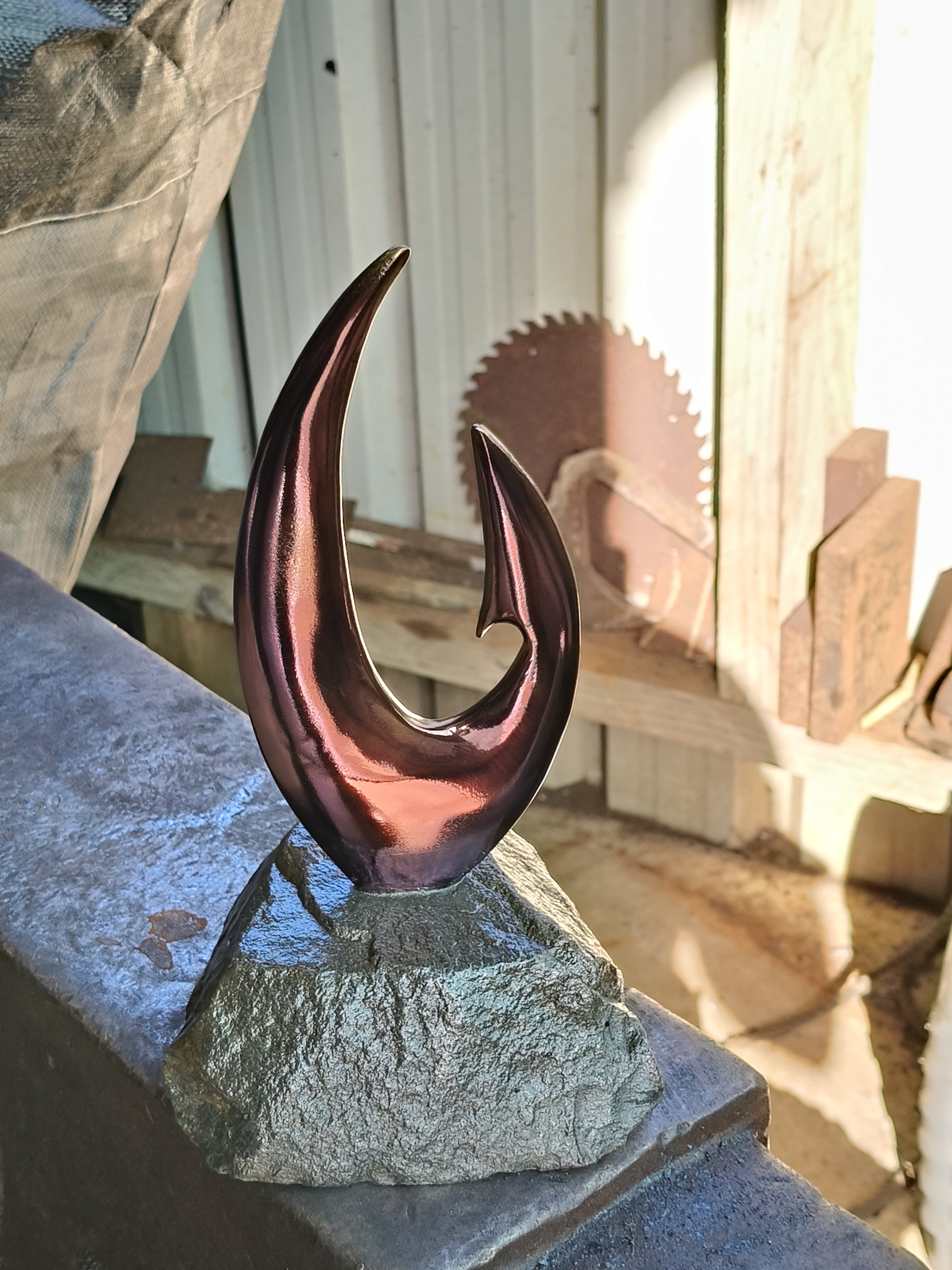 Stylised Matau - (sold - example only)