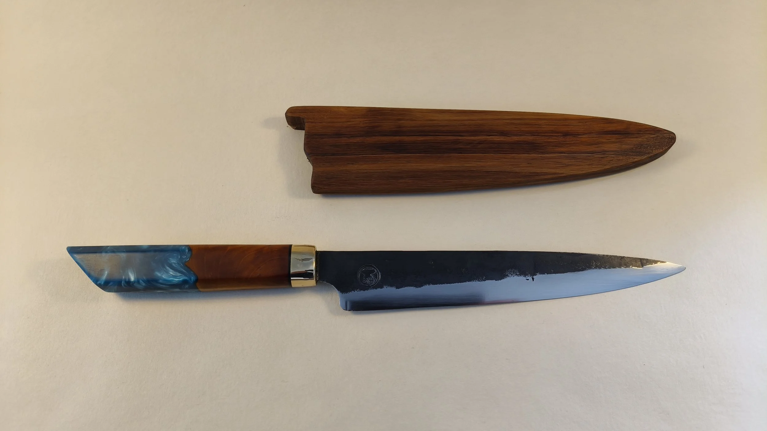 Gyuto with Saya - Available for sale at the Raglan Arts Weekend  24-26 Oct 2026