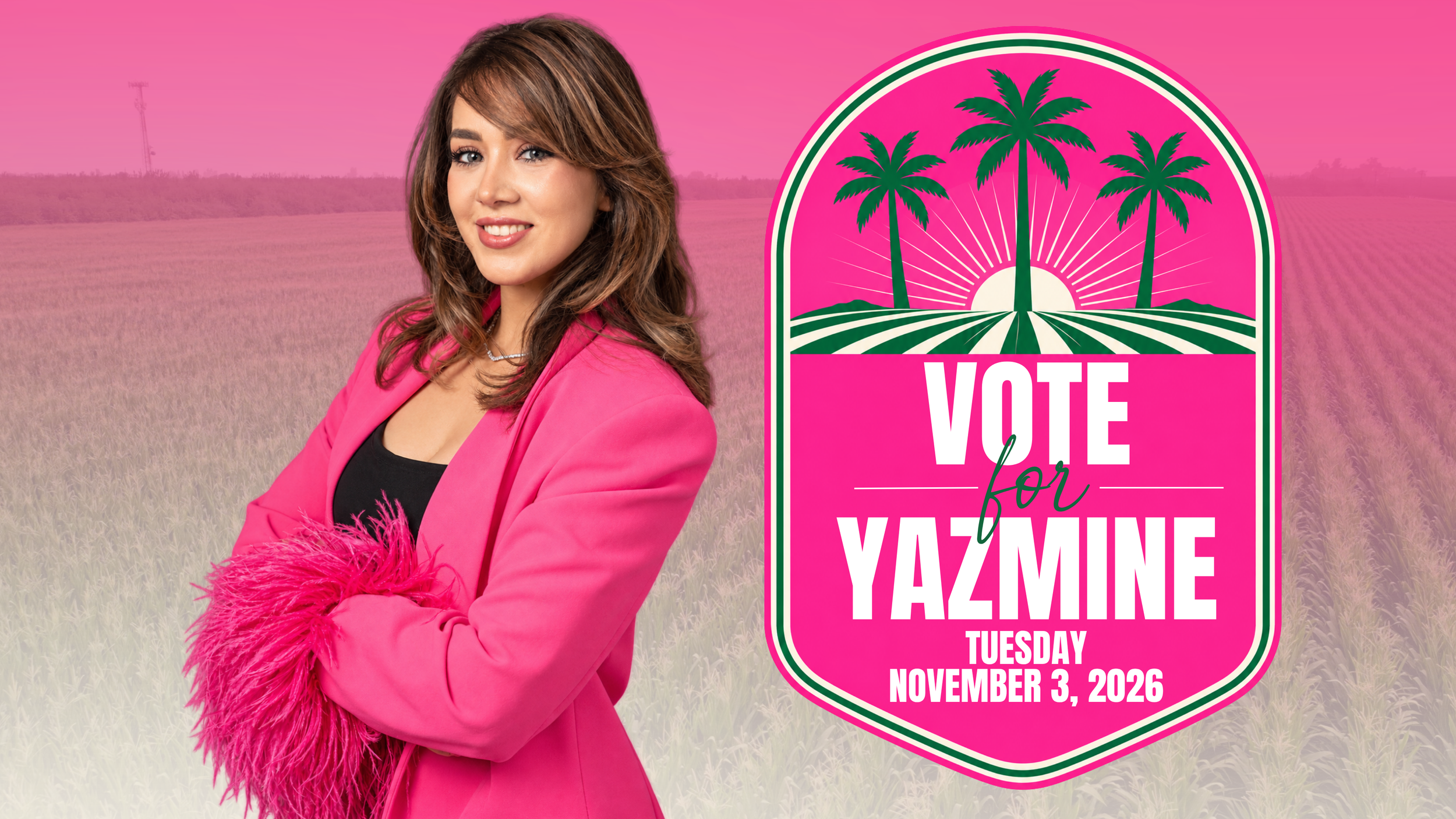 Yazmine Enriquez for Mayor of Kerman, California, 2026