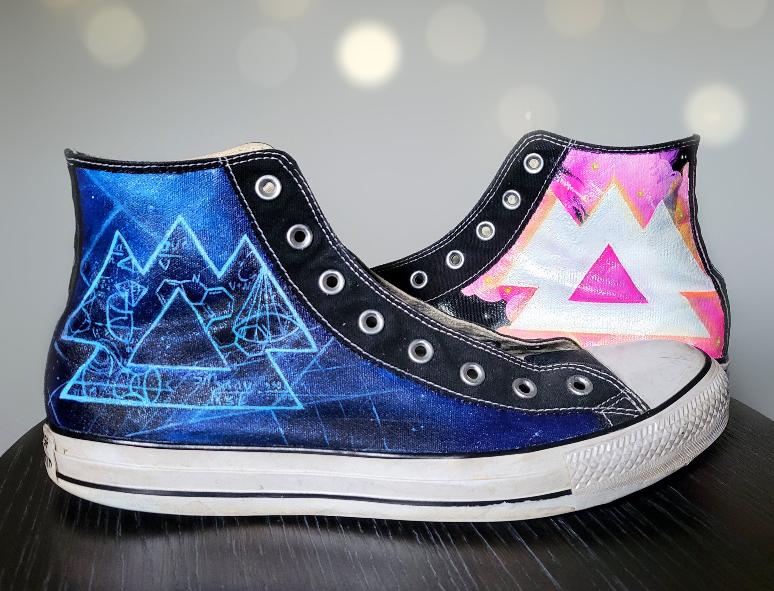 Hand-Painted Shoe