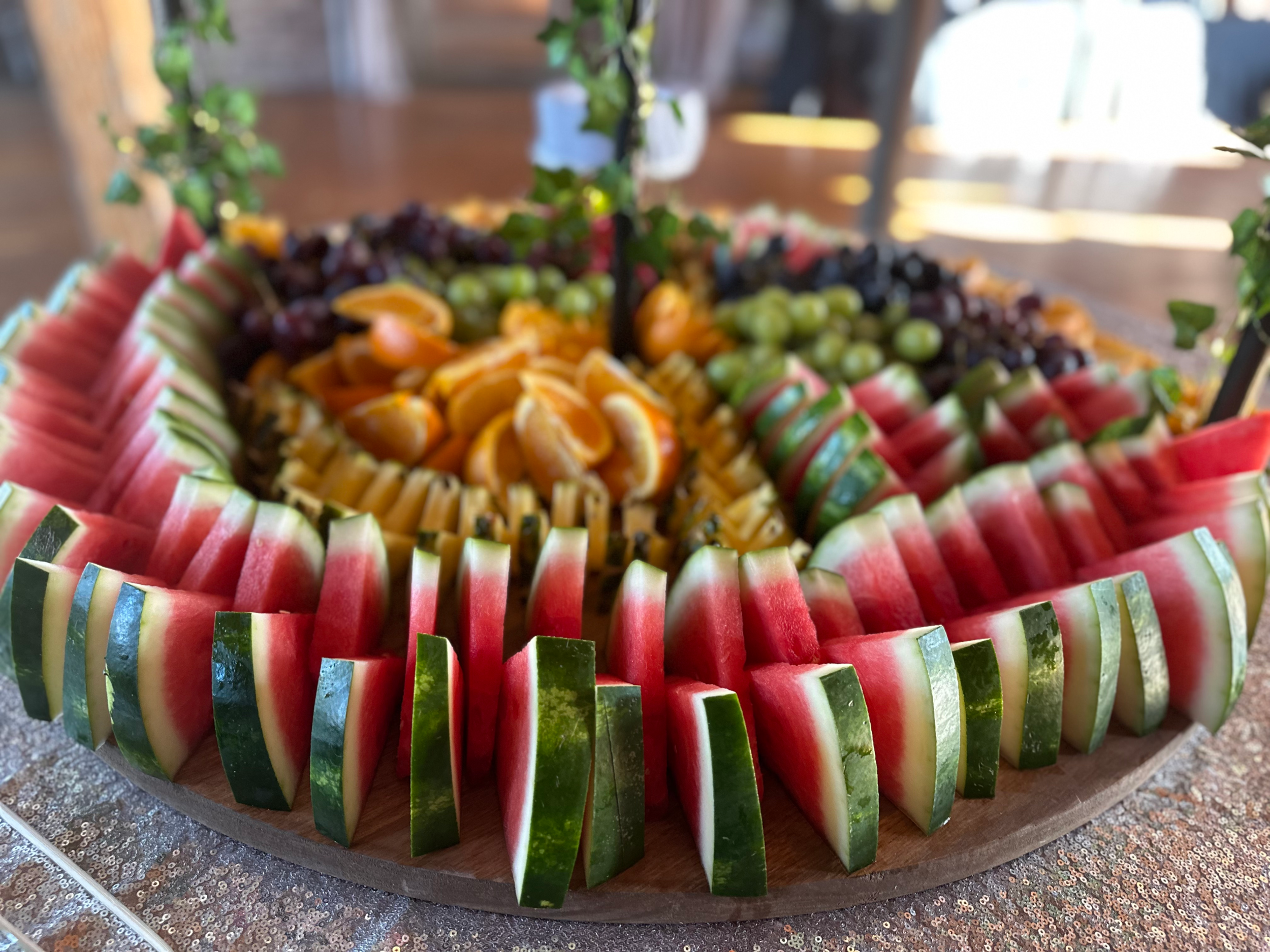Corporate catering buffet by Brandy’s Catering Co.