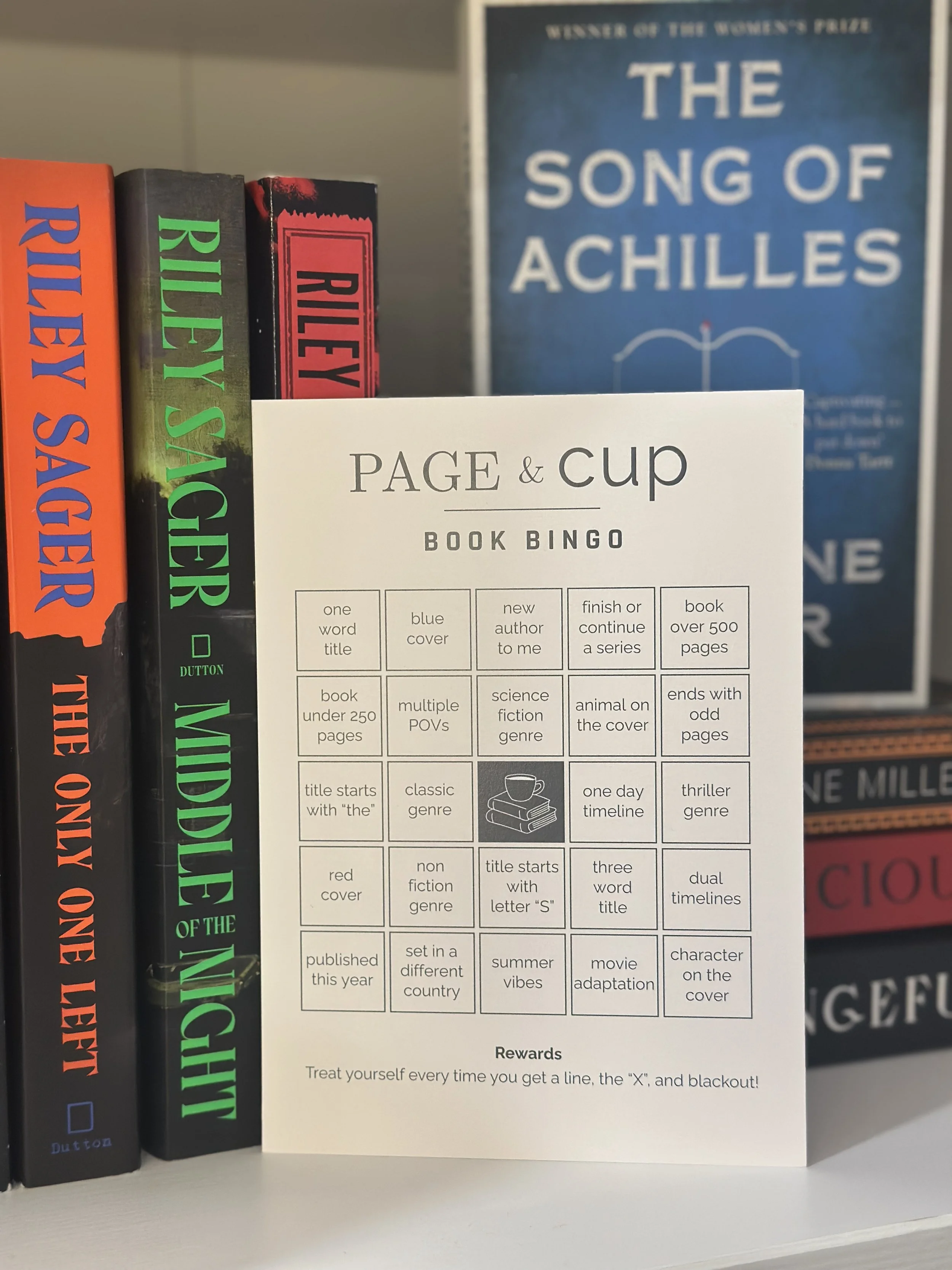 Book Bingo Card