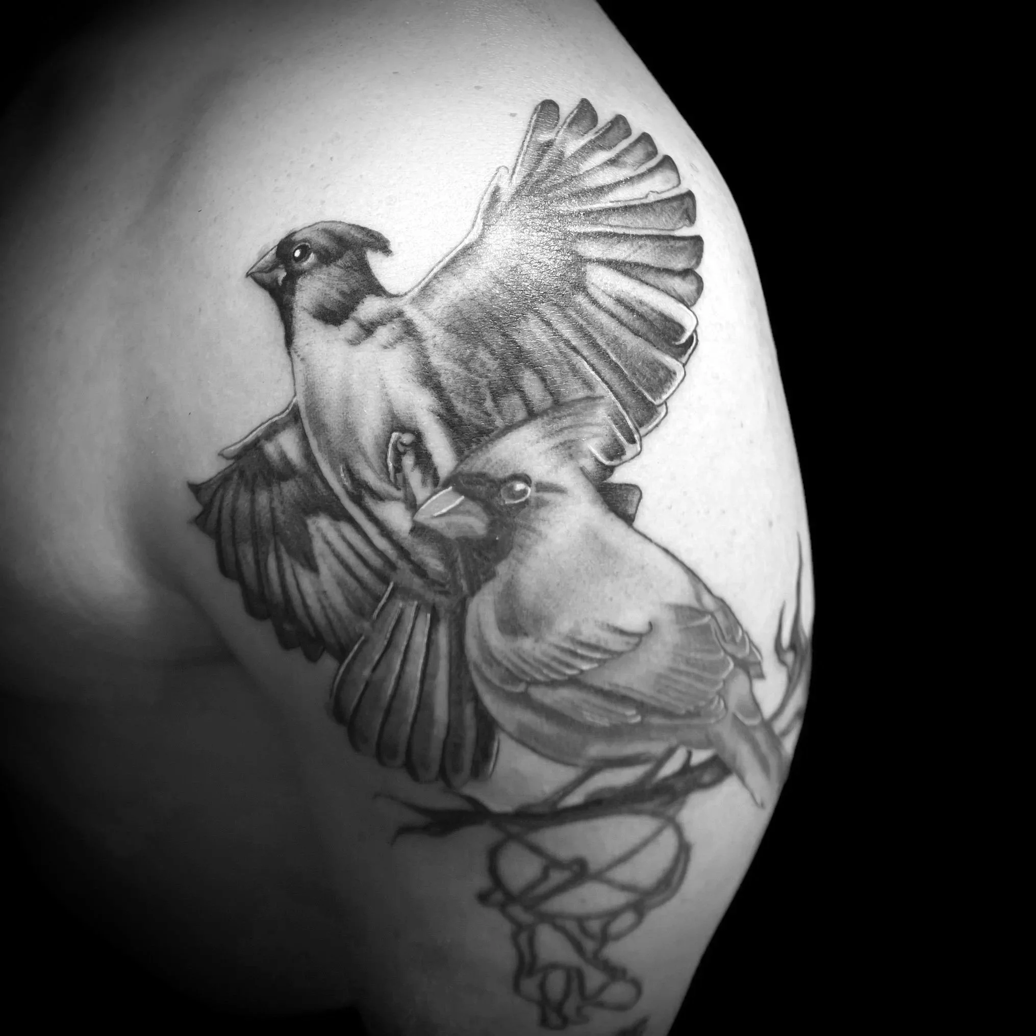 Custom tattoo portfolio, cultural and illustrative work