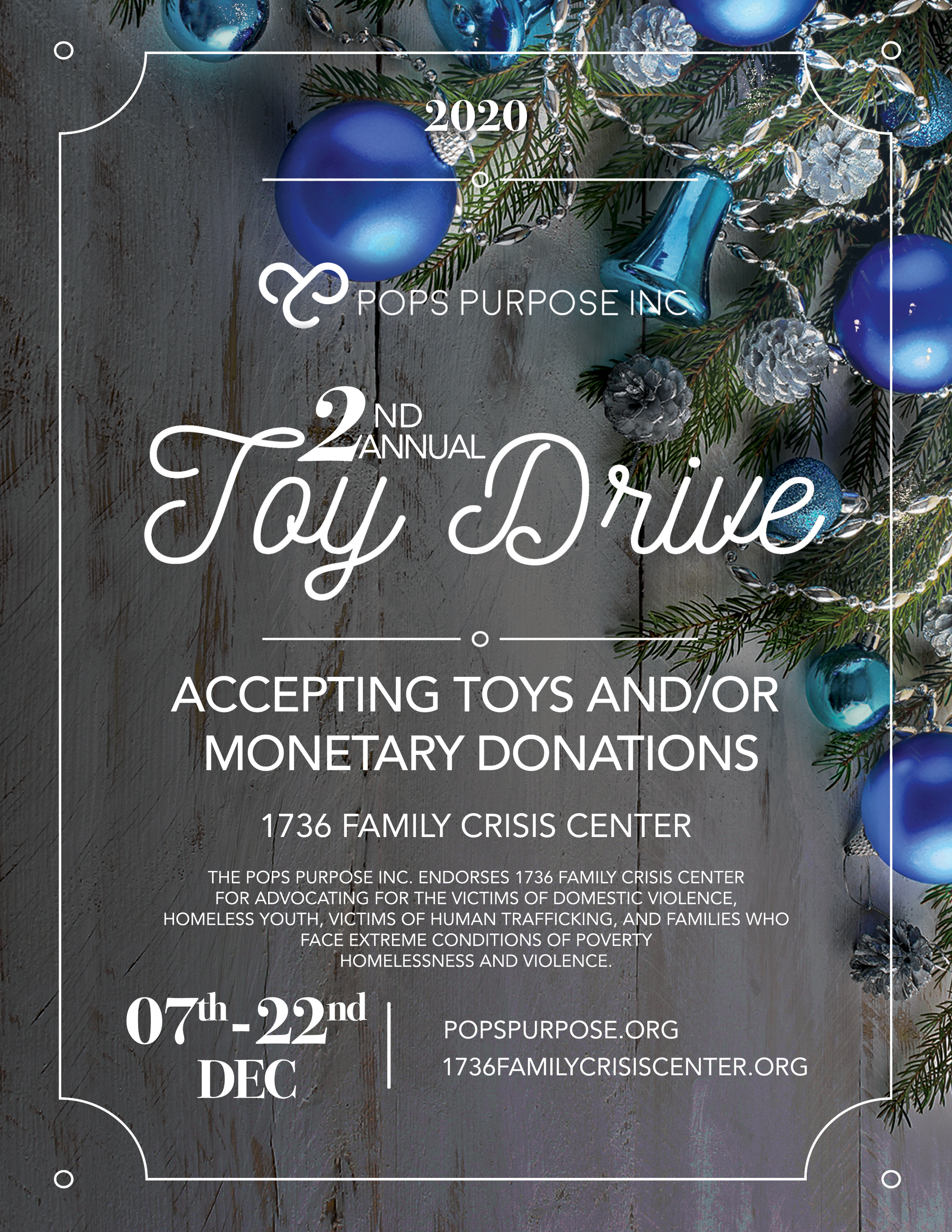 2nd Annual Toy Drive