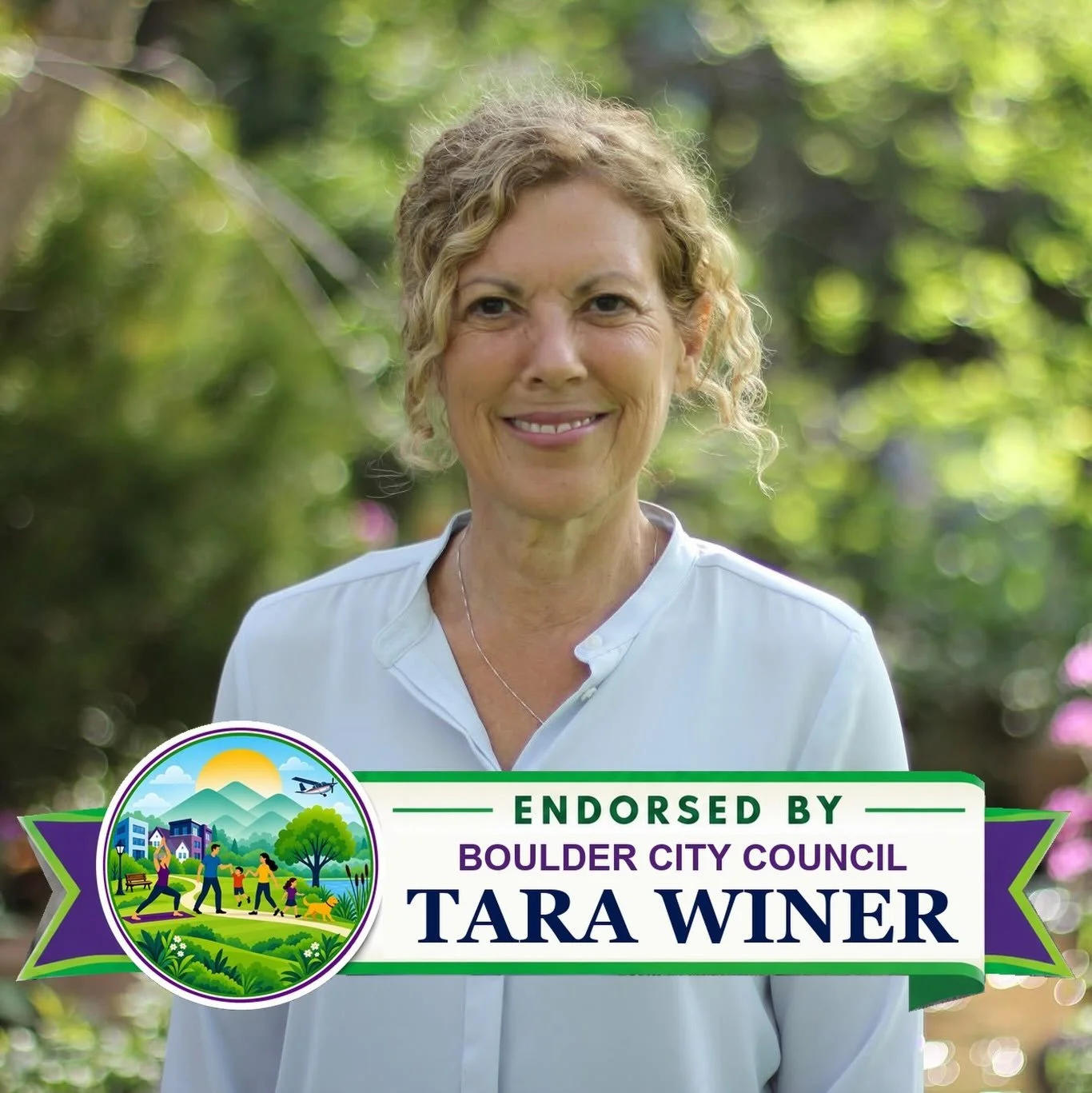 I&rsquo;m honored and deeply grateful to have the endorsement of Boulder City Councilmember Tara Winer in my campaign for Superior Town Council!

I appreciate Tara&rsquo;s commitment to the places and services that bring a community together. Her wor