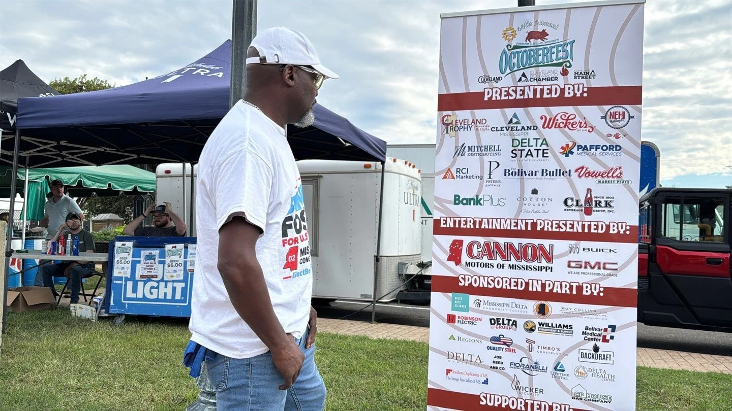 Thank you Coahoma County!

Clarksdale, MS was full of powerful conversations with residents who are ready to ReIMAGINE Mississippi and put people over politics.

Next stop: Indianola, Sunflower County

Visit www.electbenniefoster.com to learn why you