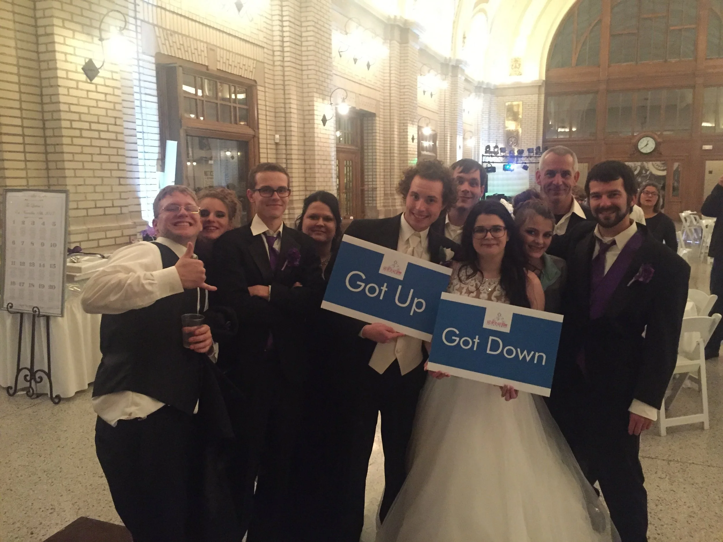 Wedding DJ at the Baker Street Train Station in Fort Wayne, IN (Copy)