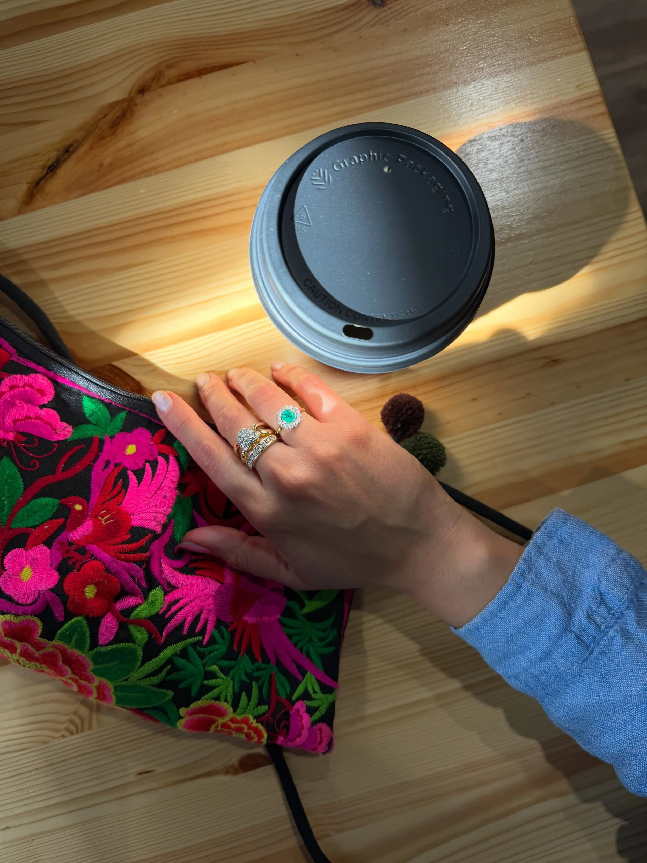 Weekend reset - coffee date, vintage jewelry &amp; a stop by our local vintage market and car show
