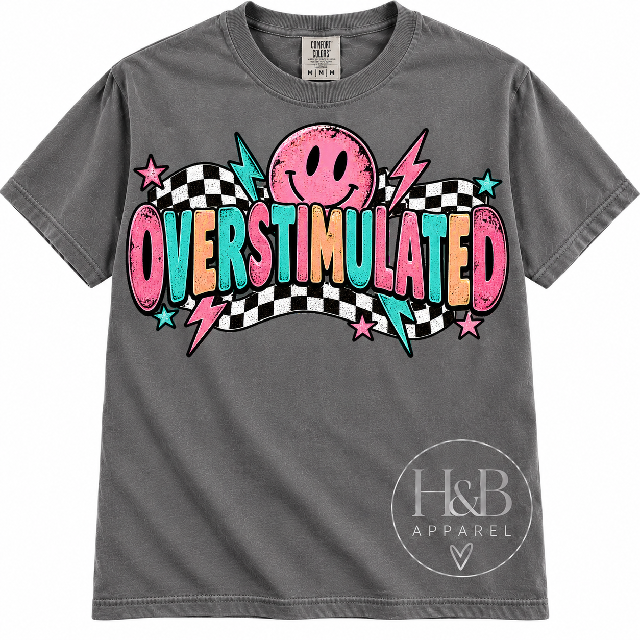 Overstimulated Retro Graphic Tee