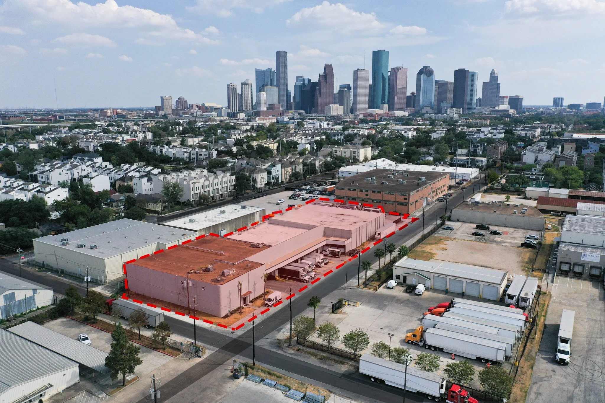Warehouse space for lease in Houston Downtown