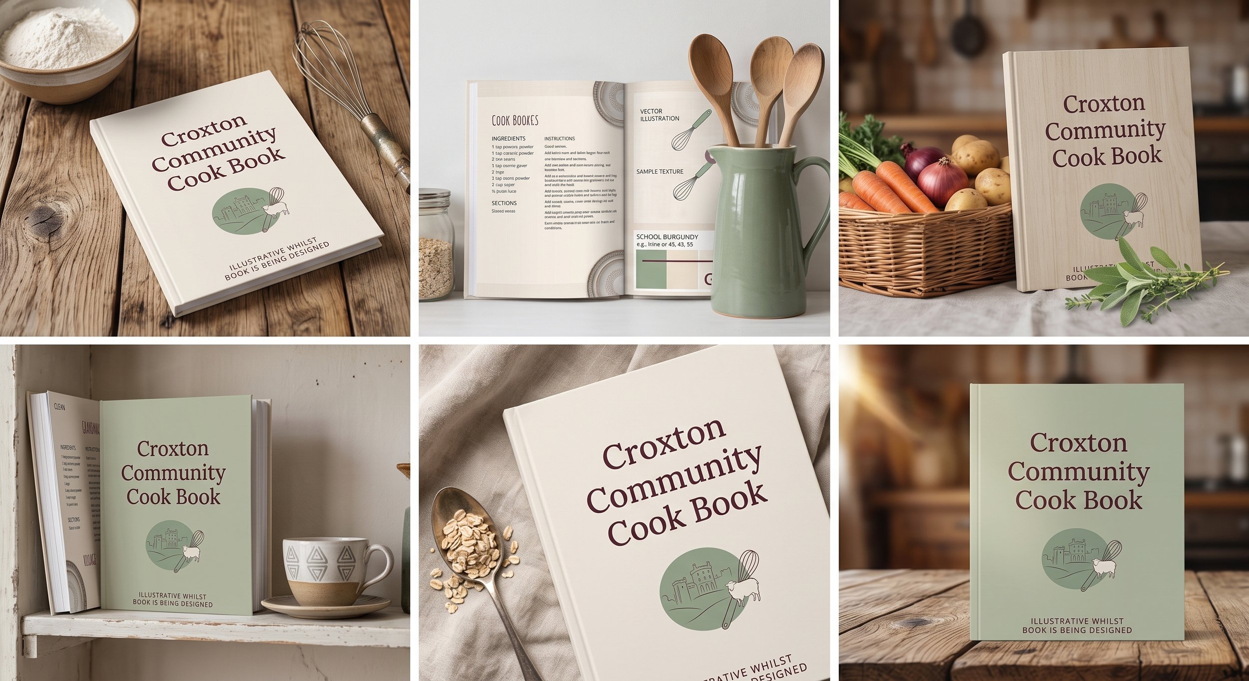 2 Book Offer: The Croxton Cook Book (Paperback, ~66 Pages, Full Color)