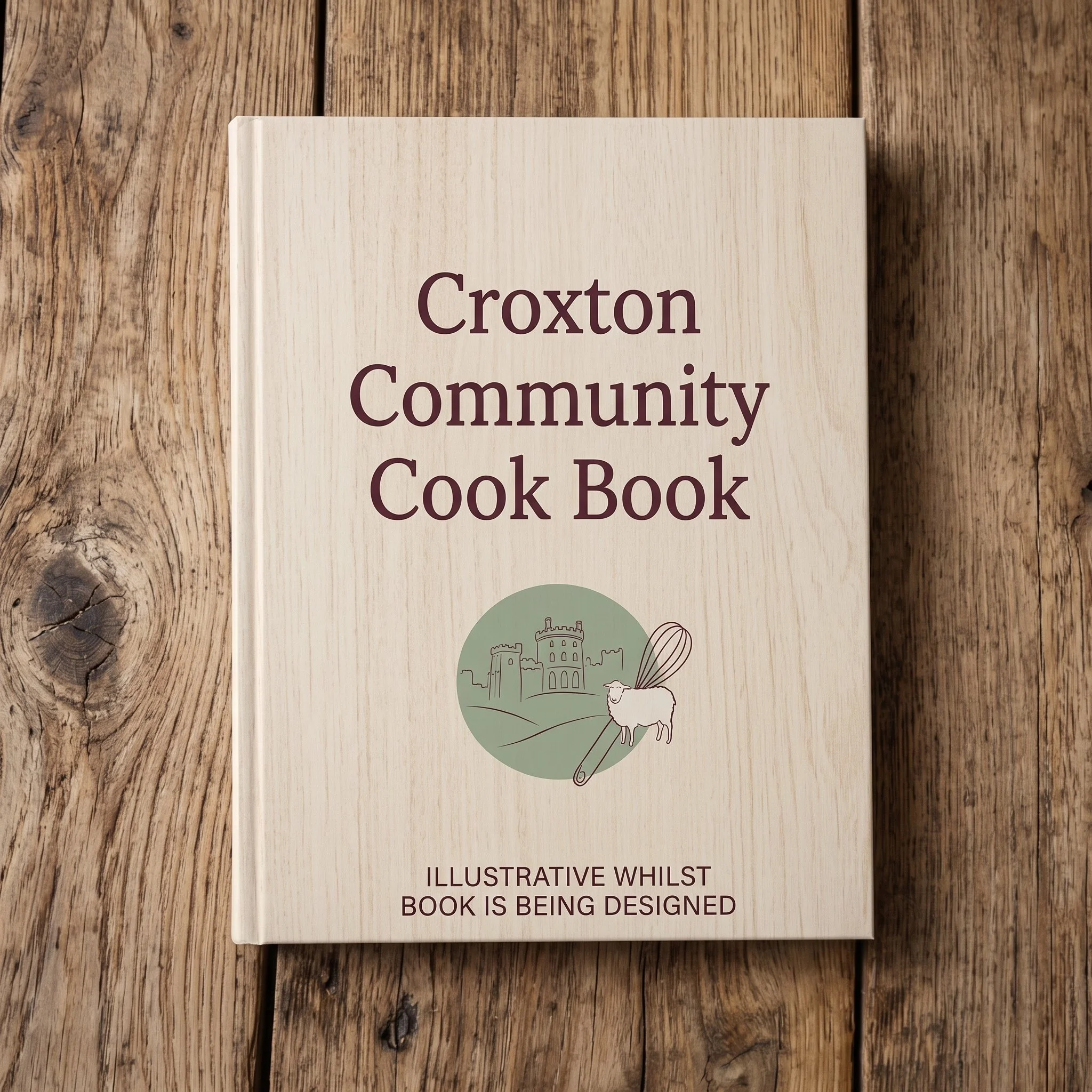 Single Book: The Croxton Cook Book (Paperback, ~66 Pages, Full Color)