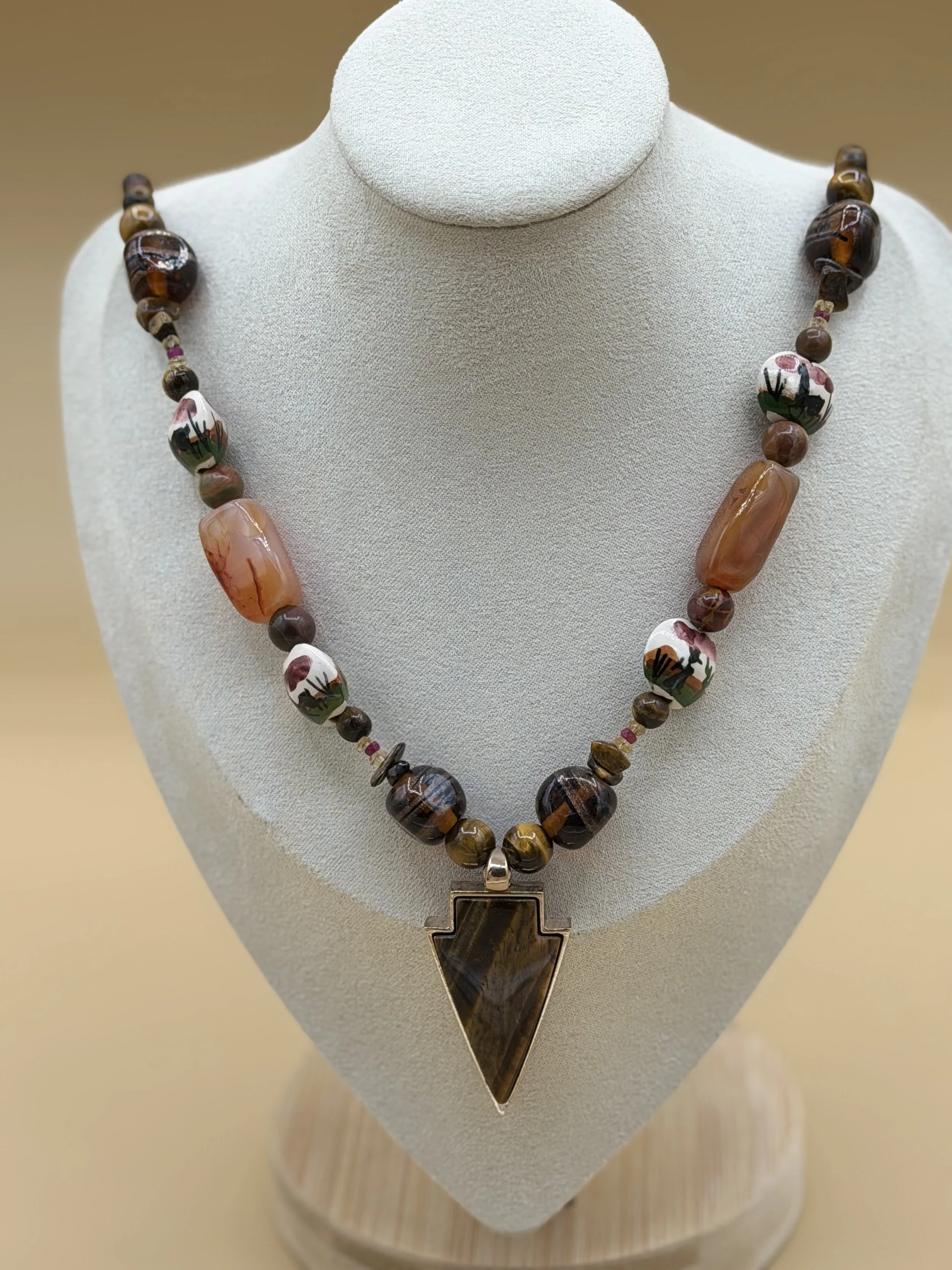 Desert Dawn Artisan Necklace