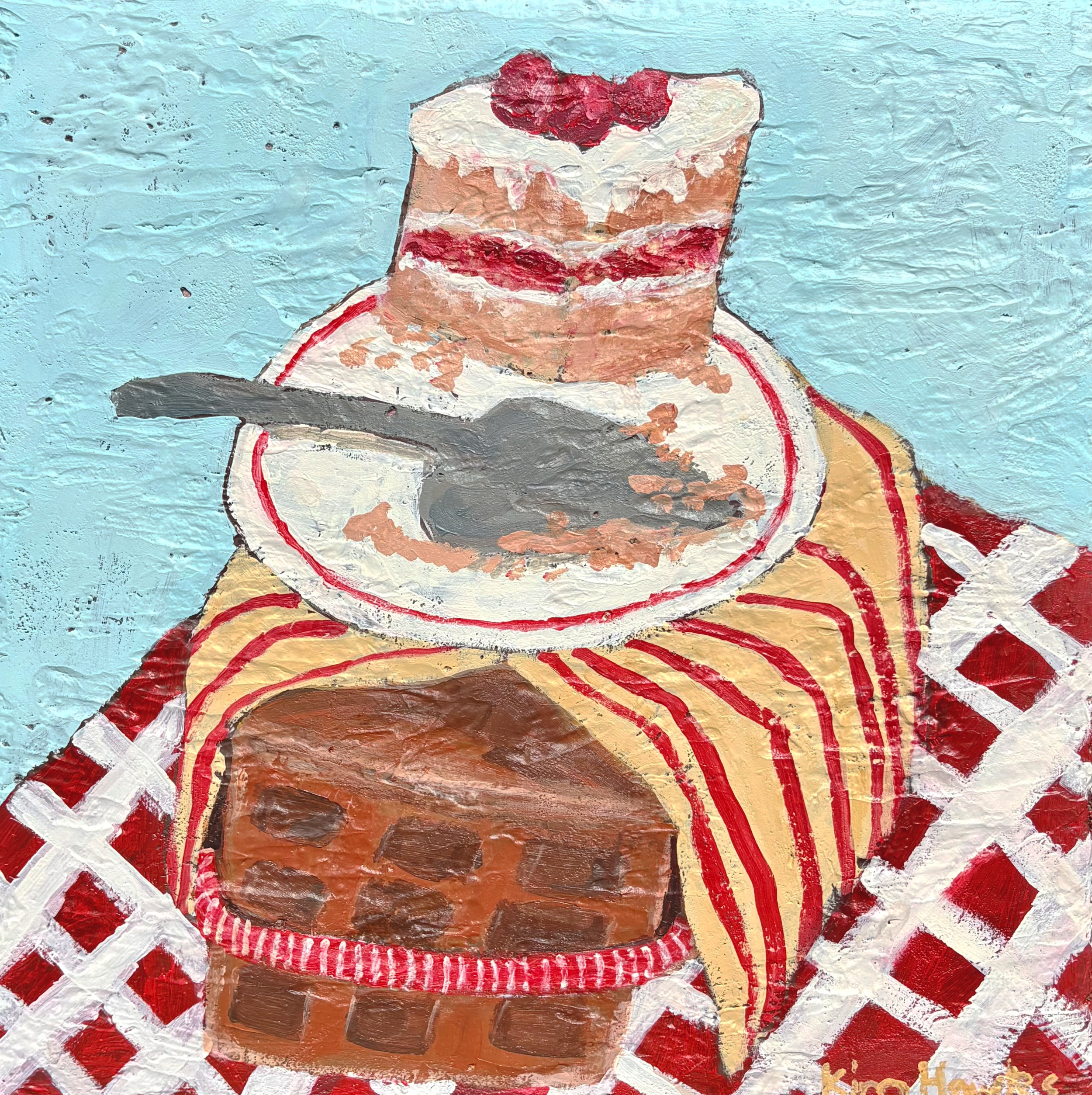 Afternoon with cake