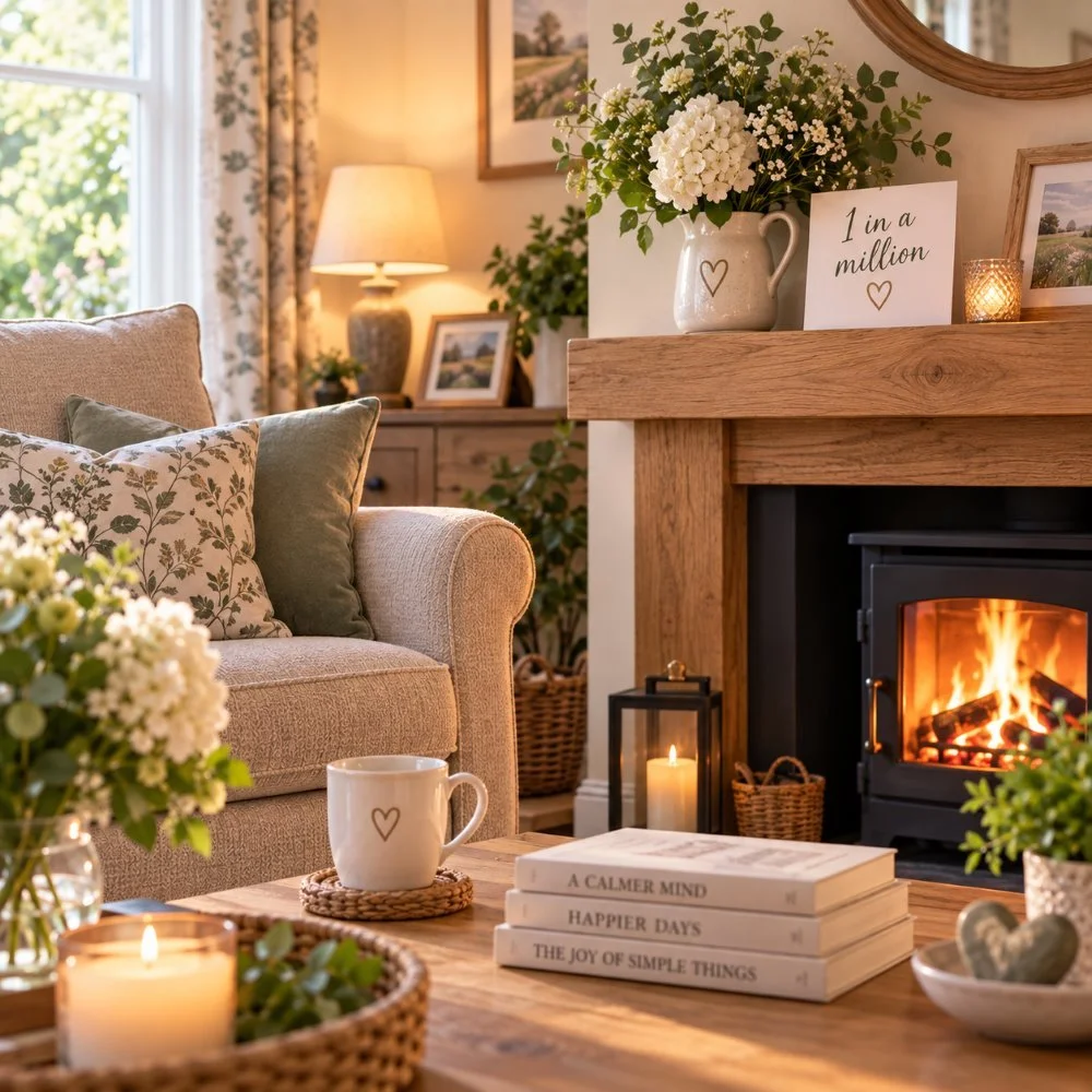 A comfortable home setting accompanying a client testimonial for Close to Home Support.