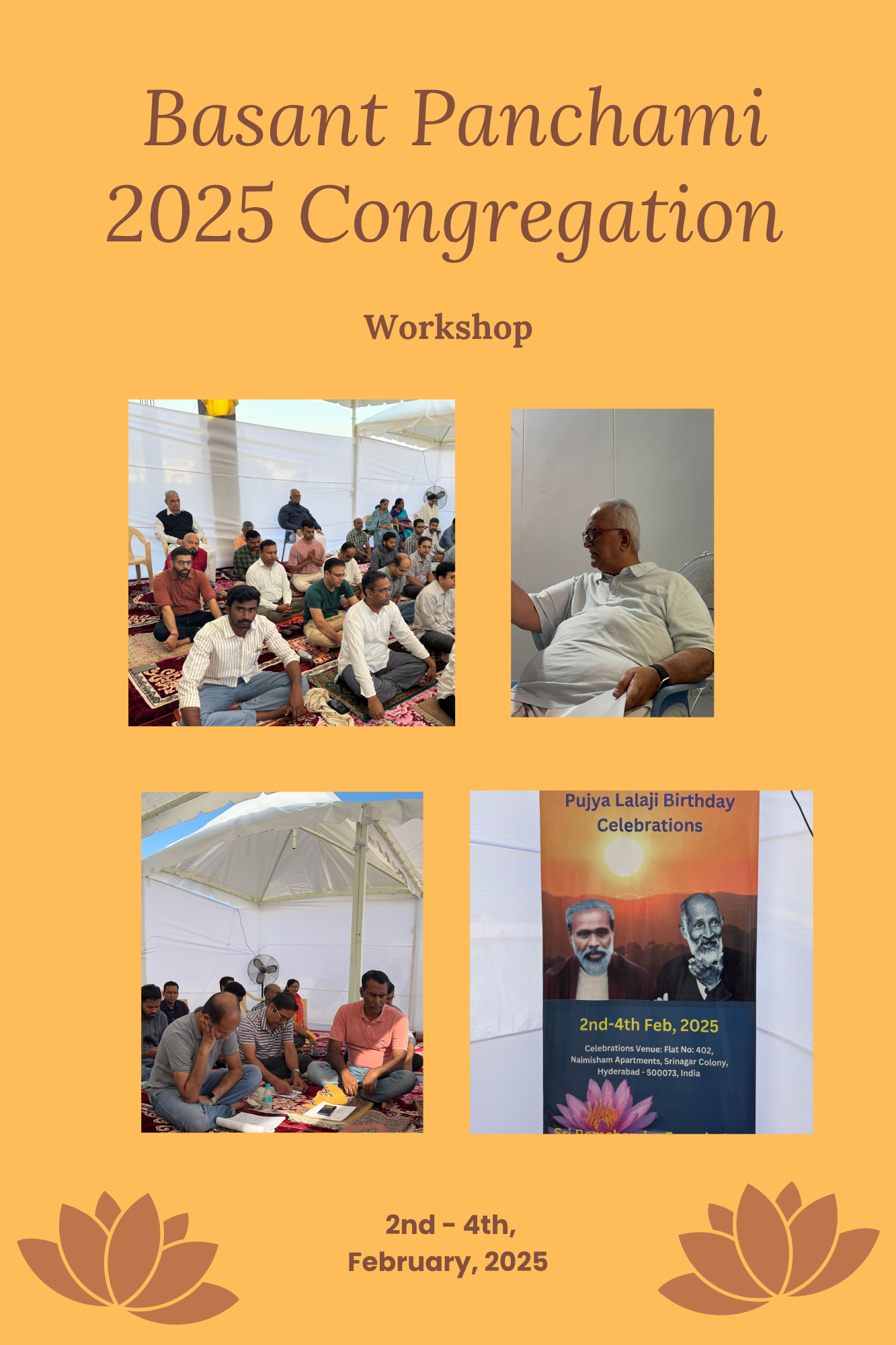 Basant panchami congregation 2025