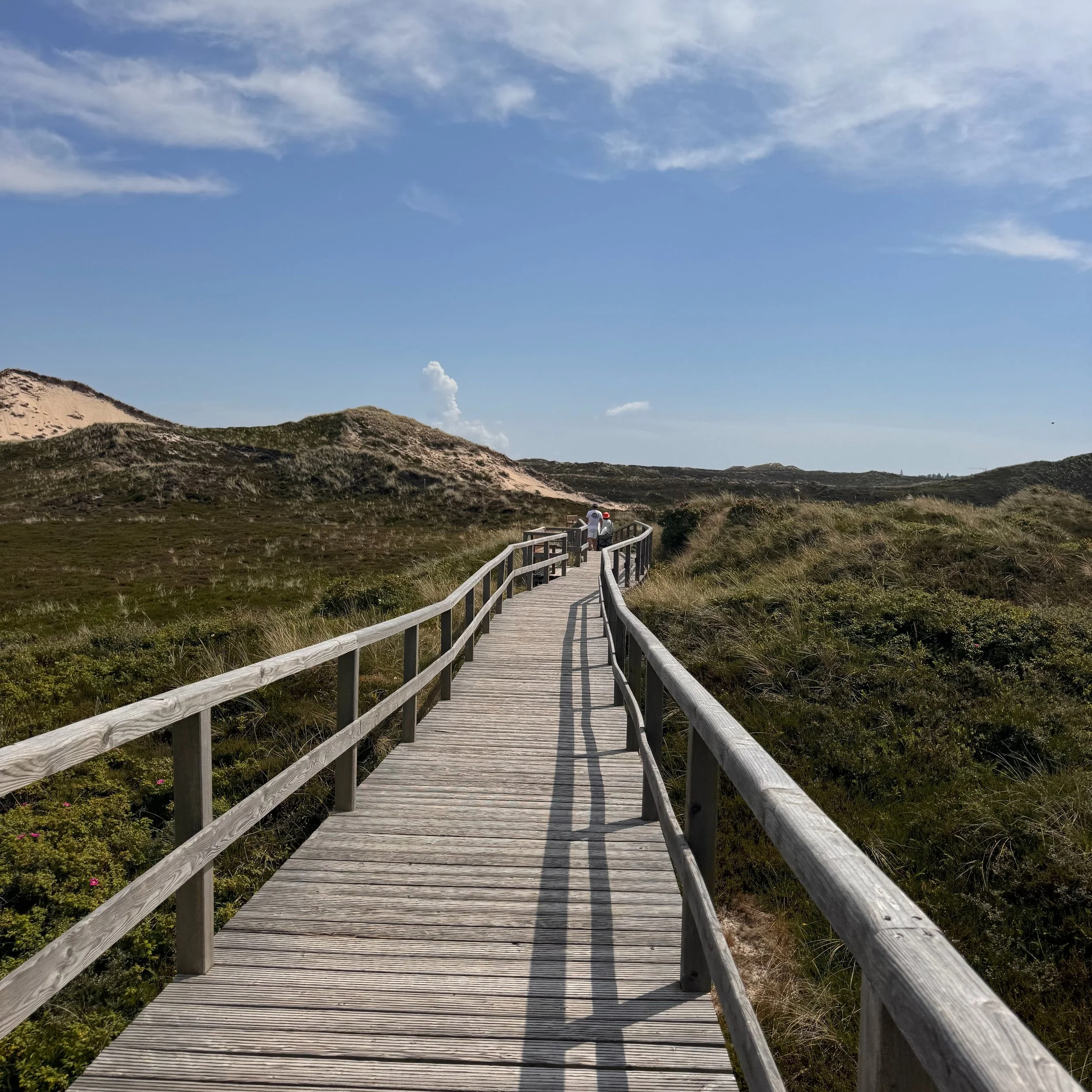 Ein kleiner Sylt- Moment 😊
Manchmal muss man nur losgehen-den Holzweg entlang, dem Meer entgegen 🌾🌊. Zwischen D&uuml;nen und Weite wird der Kopf ganz still und pl&ouml;tzlich ist wieder Platz f&uuml;r die sch&ouml;nen Gedanken. 
Euch einen wunders