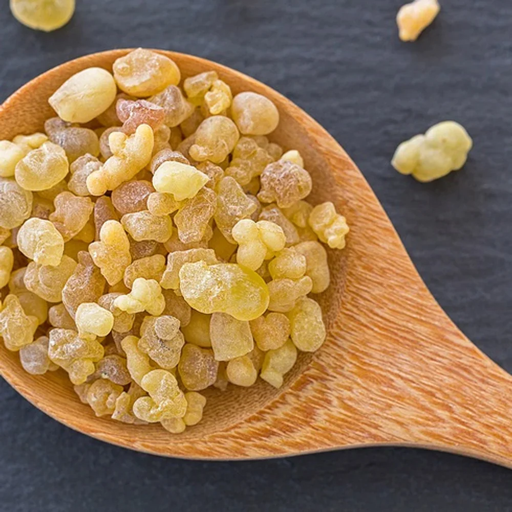 People have realized that frankincense can have many effects on your skin. It can help with inflammation and pain.