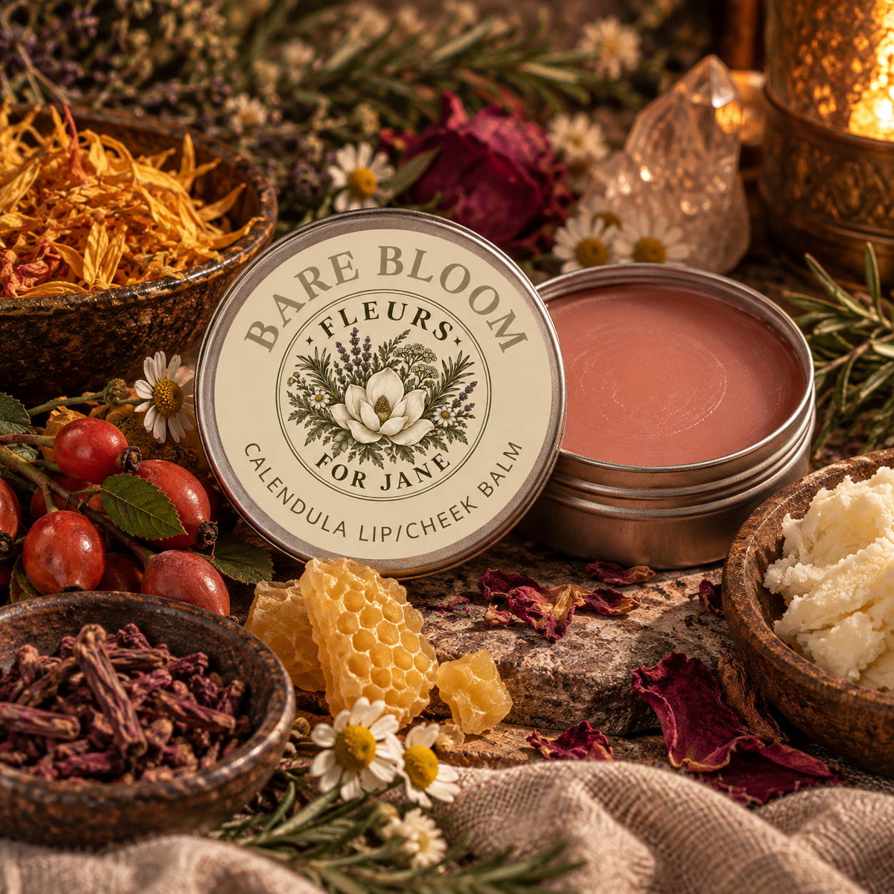 Bare Bloom Tinted Lip/Cheek Balm