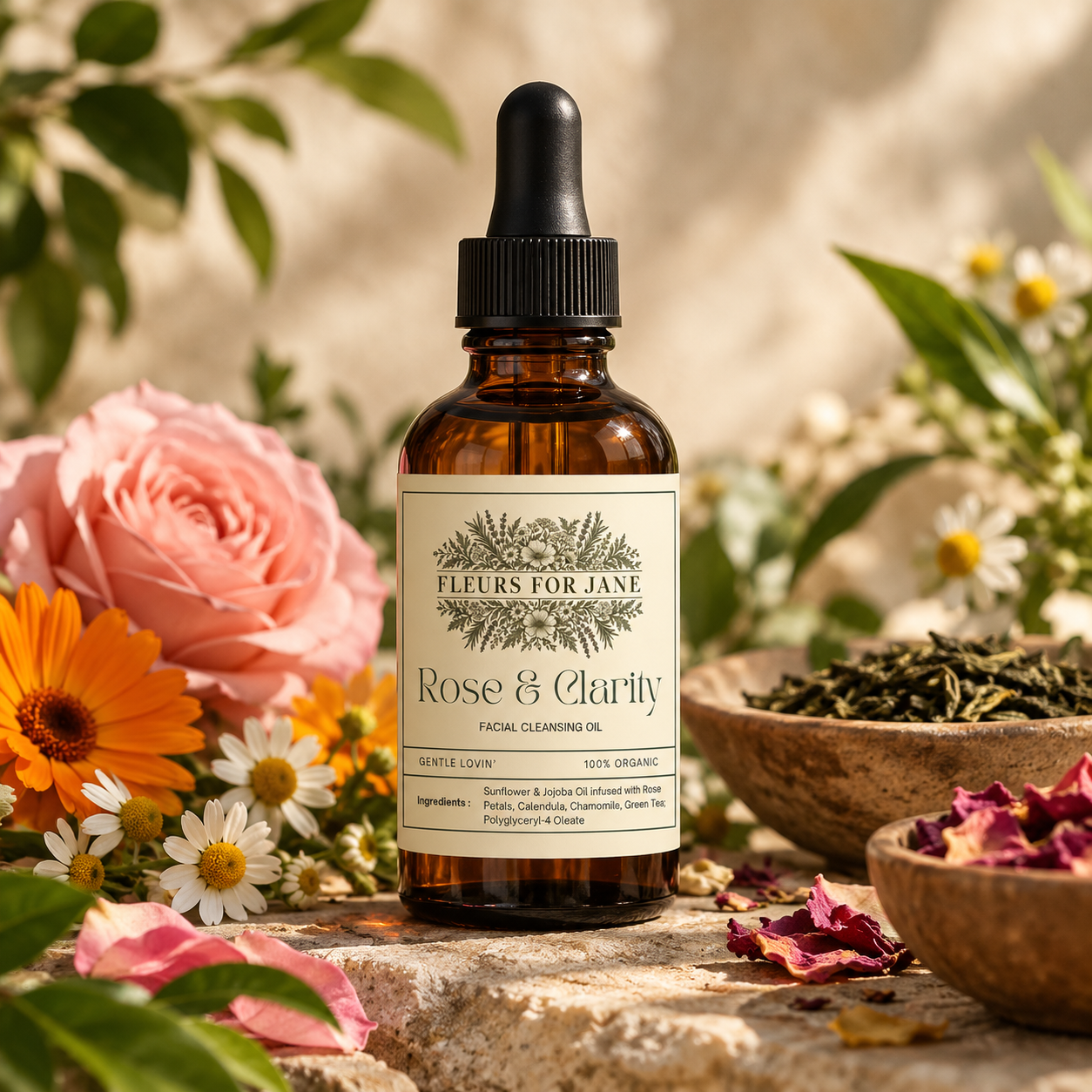 Rose & Clarity Facial Cleansing Oil