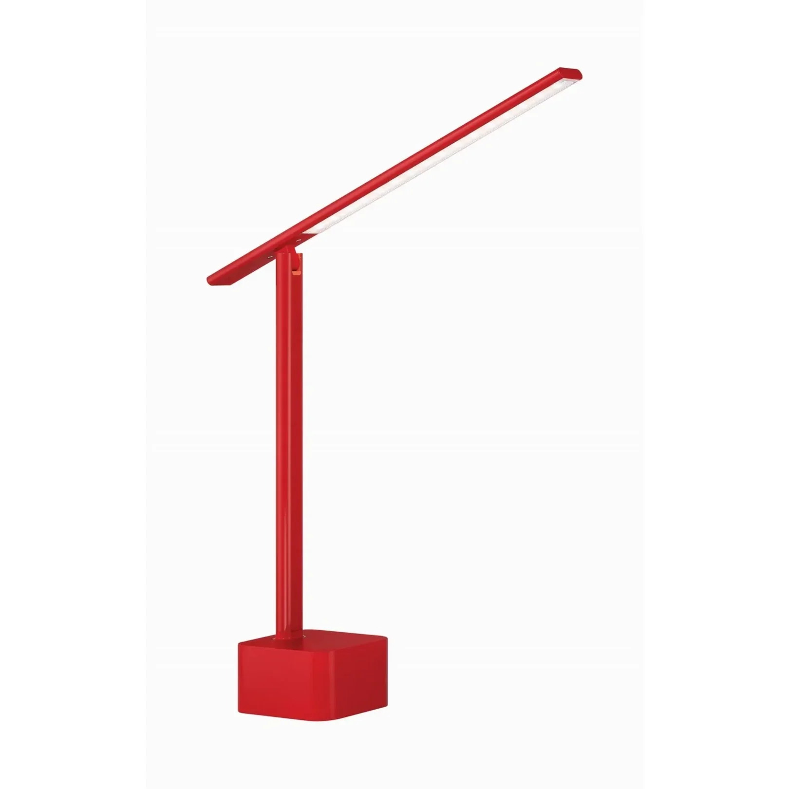 George Kovacs Portables 14.25 in. LED Rechargeable Table Lamp, Gloss Red