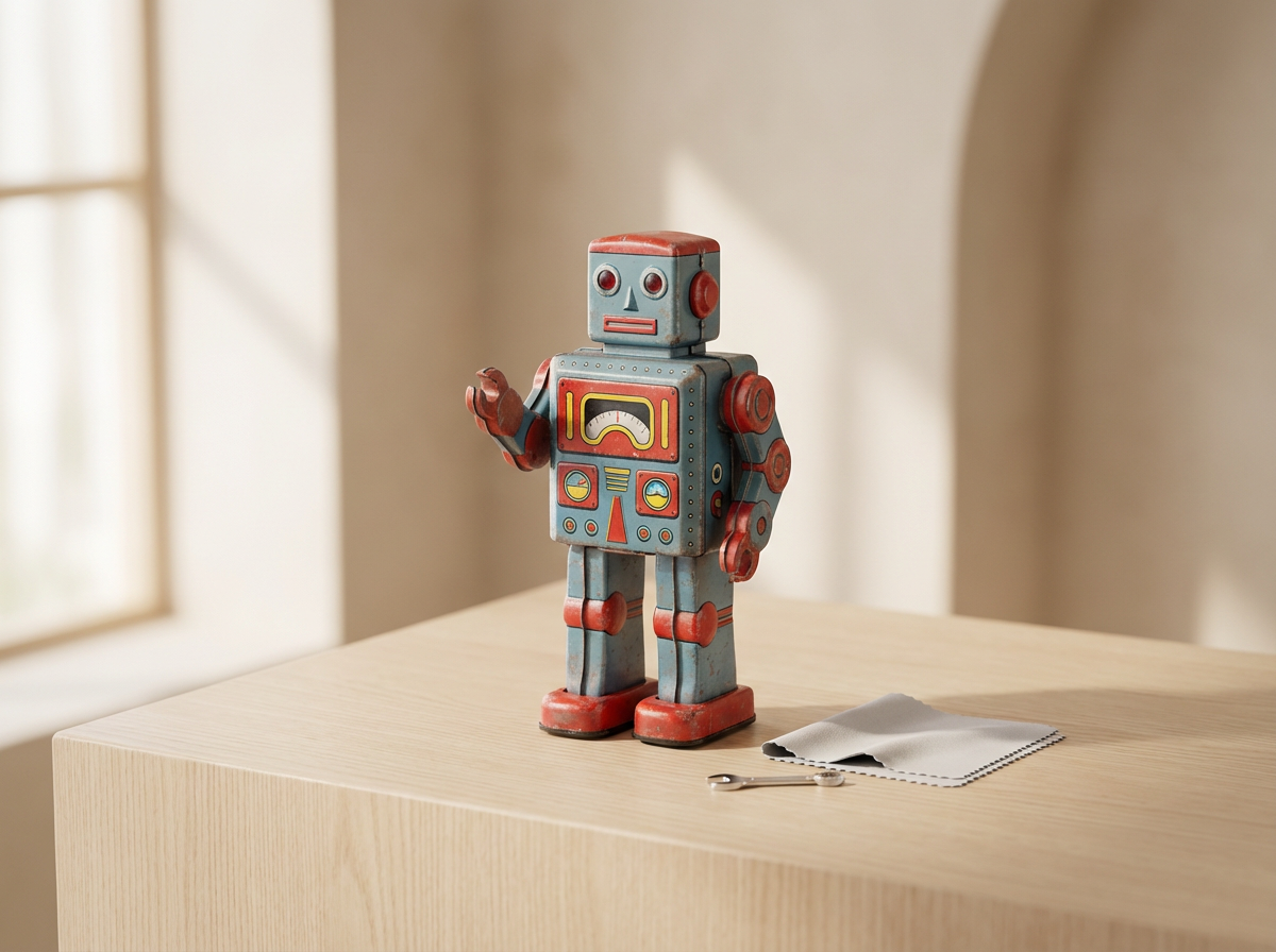 Tin Robot Toy