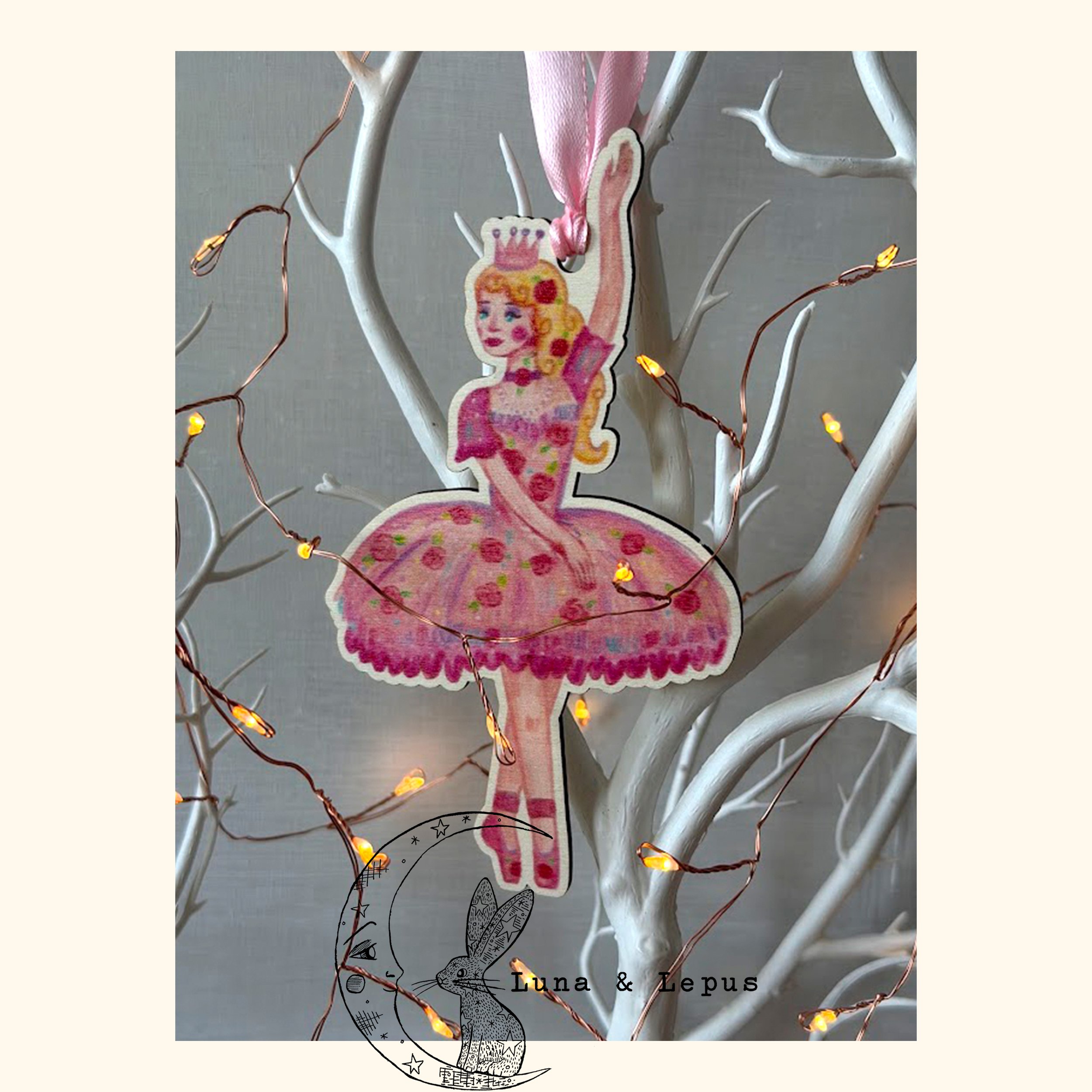 Ballerina Christmas Tree Decoration