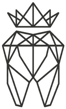Linienzeichnung eines Ananas-Designs, stilisiert und geometrisch.