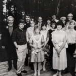 Photo of clergy and young people from the early days of SMEC.
