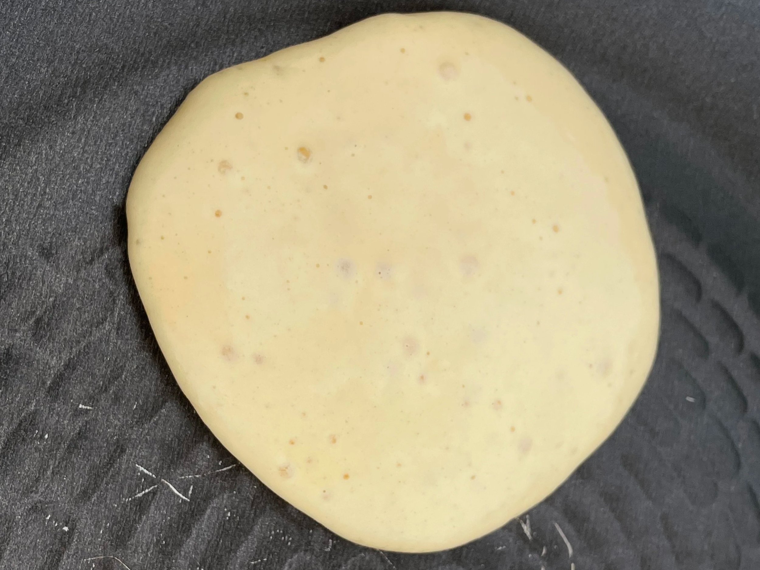 Pancake being cooked