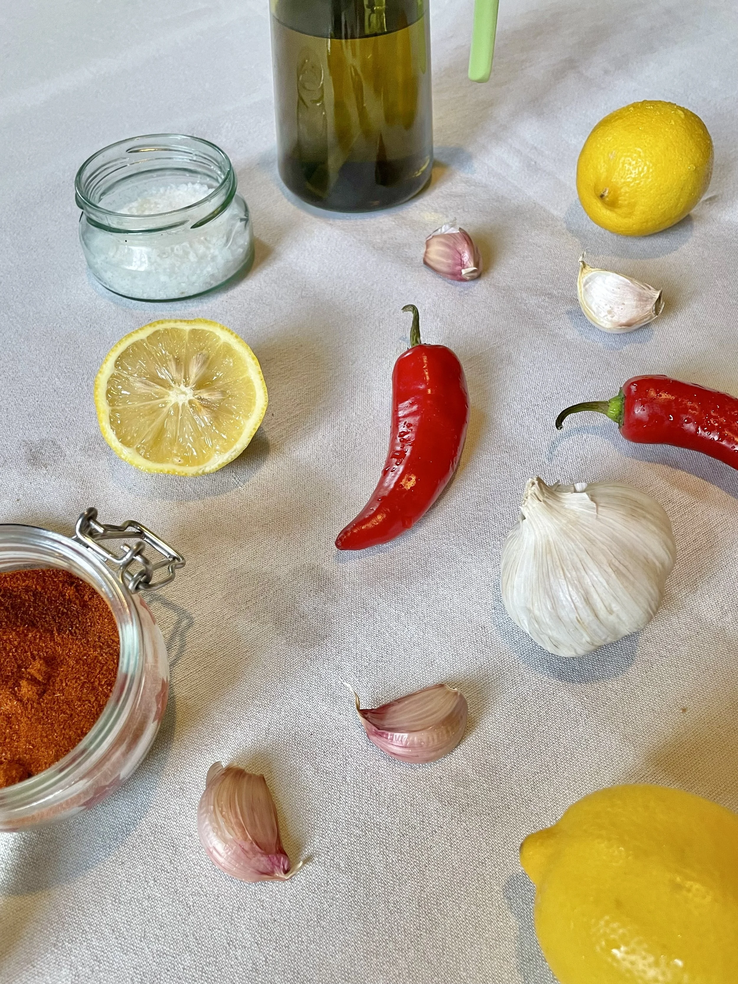 Piri Piri ingredients