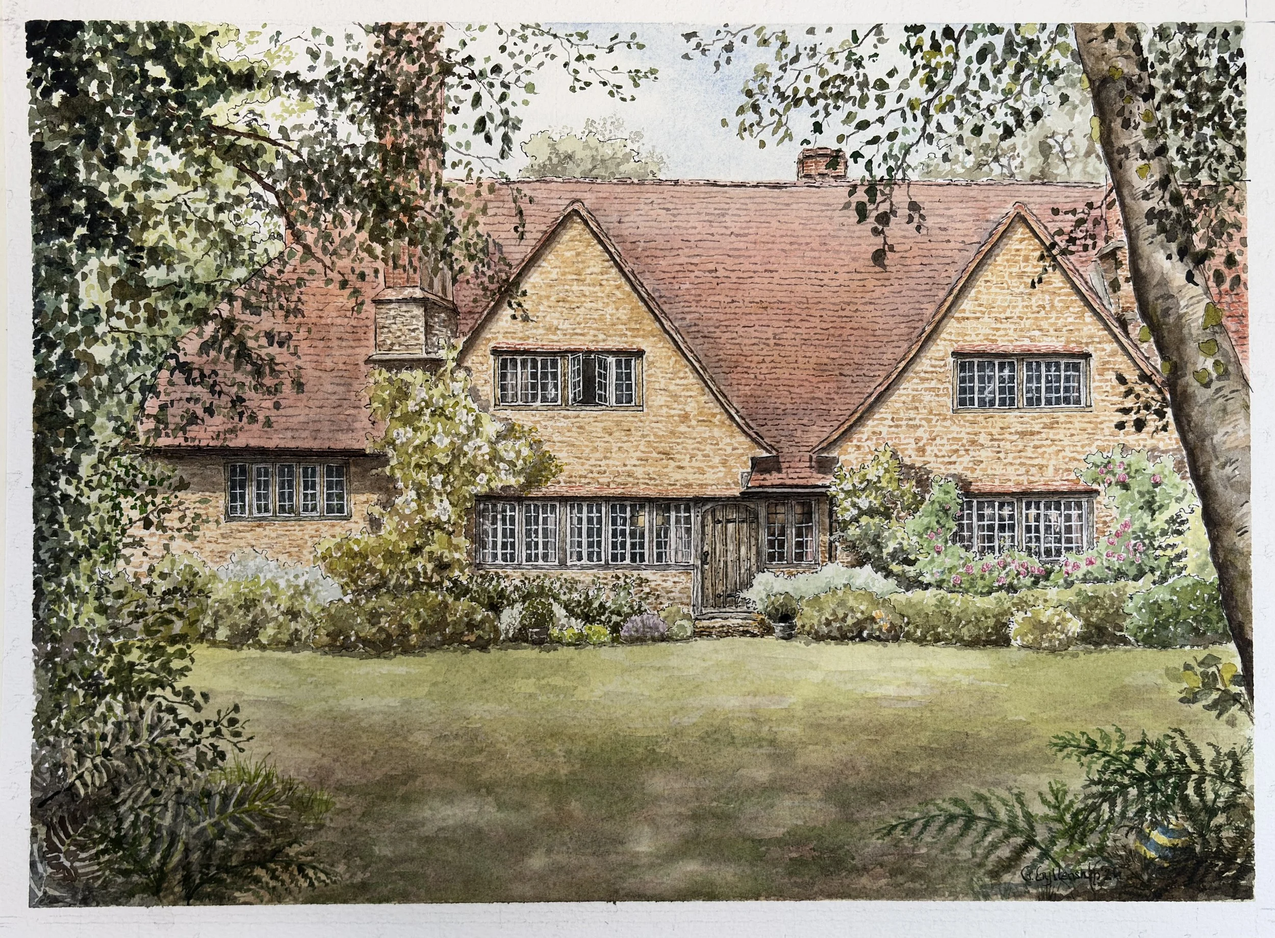 Munstead Wood - 11 x 14 inches