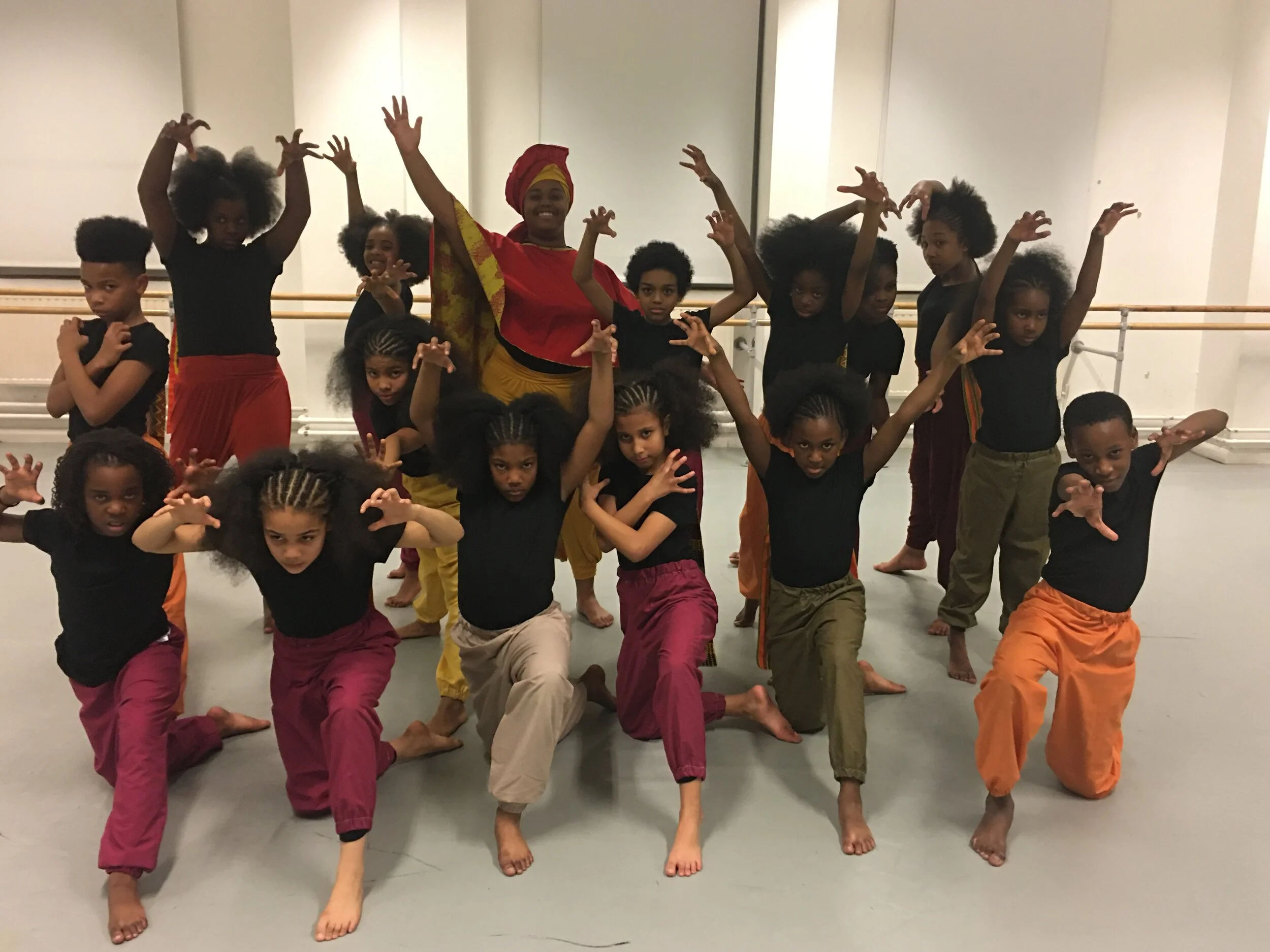 AkomaAsa Performing Arts Academy in dress rehearsal; The Place, 2nd Youth Dance Platform, February 2020. Choreographers: Akosua Boakye BEM and Dr. H Patten Creative assistants Iris De Brito and Olivia Rugeley. https://youtu.be/c1z2DP2942c. (Click on…