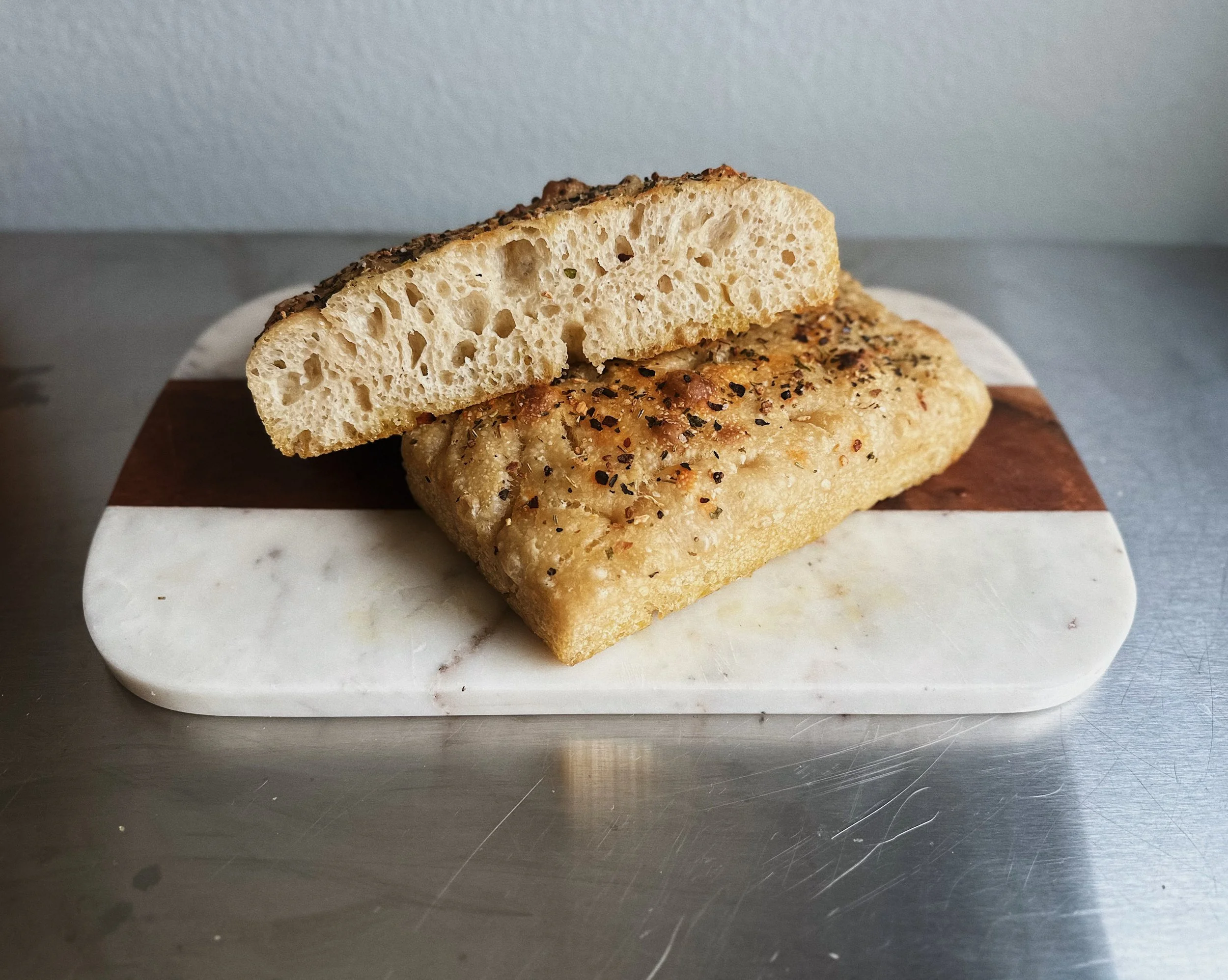 Italian Sourdough Focaccia - Half Loaf