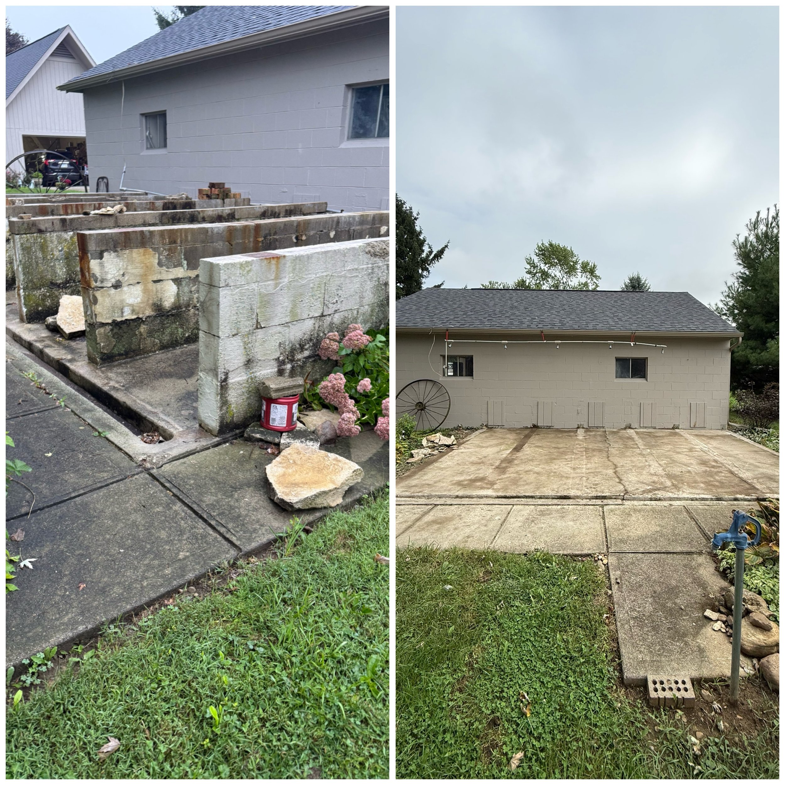 BEFORE ➡️ AFTER! 💪🧹

Another cleanout knocked out! Teaming up with Midwest dumpster Co. We removed the old concrete block walls and debris and left this area looking clean and ready for its next chapter.

Got an old structure, junk, or unwanted mat