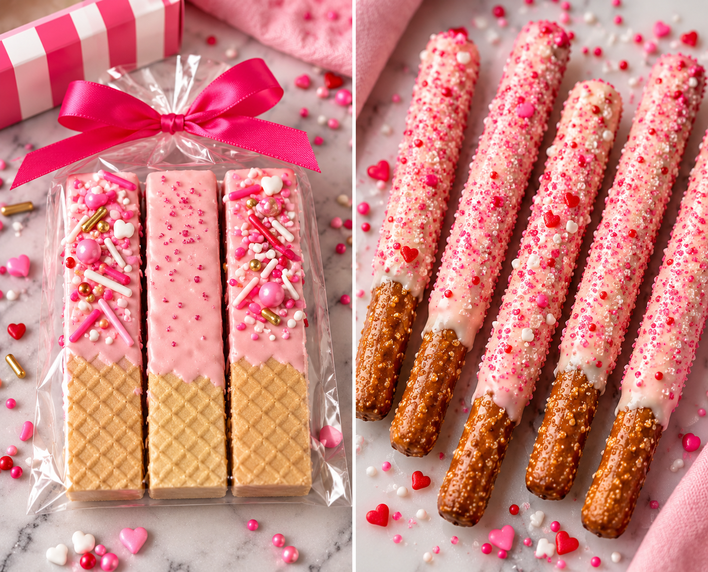 Valentine Pink Wafer Bars and Pretzels.png
