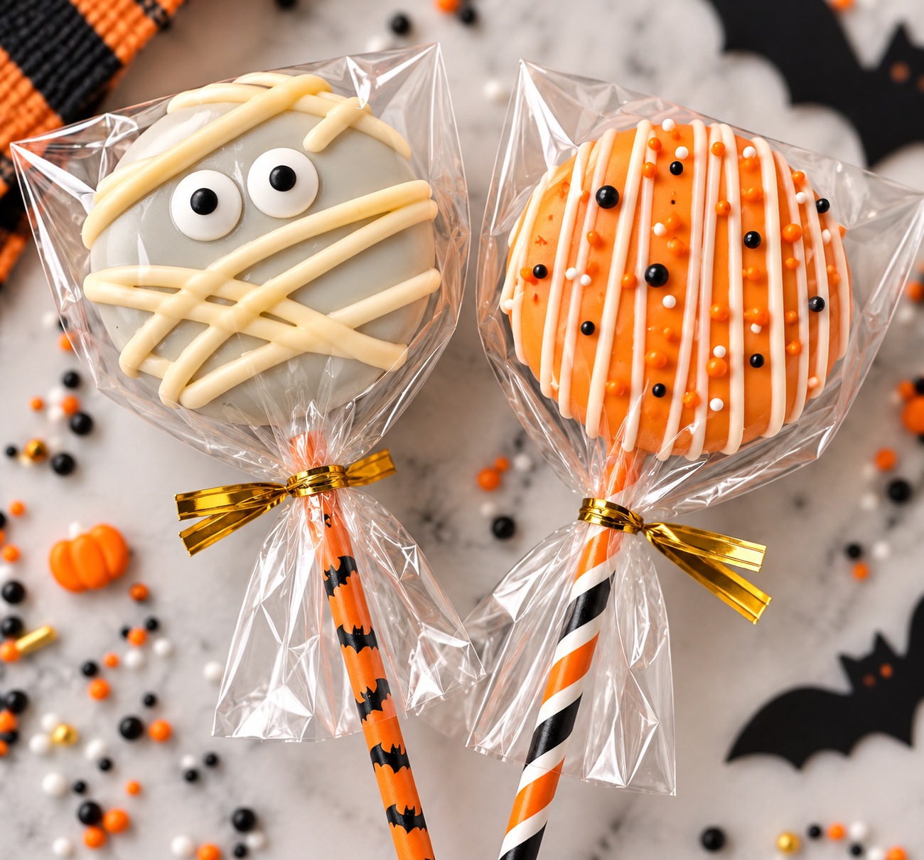 Wrapped Halloween Mummy and Sprinkle Pops.png