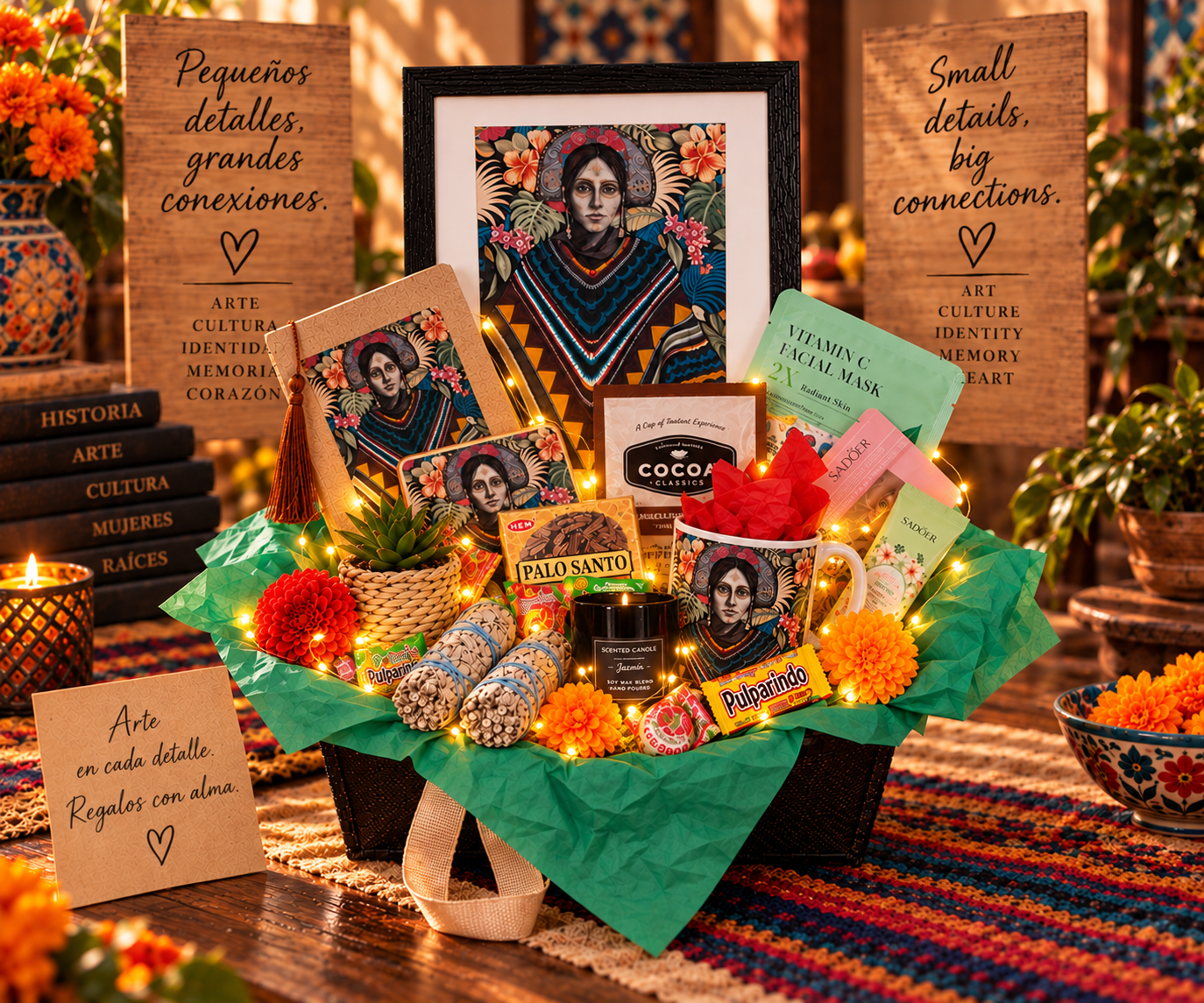 Ancient Reflections - Signature Art Gift Basket