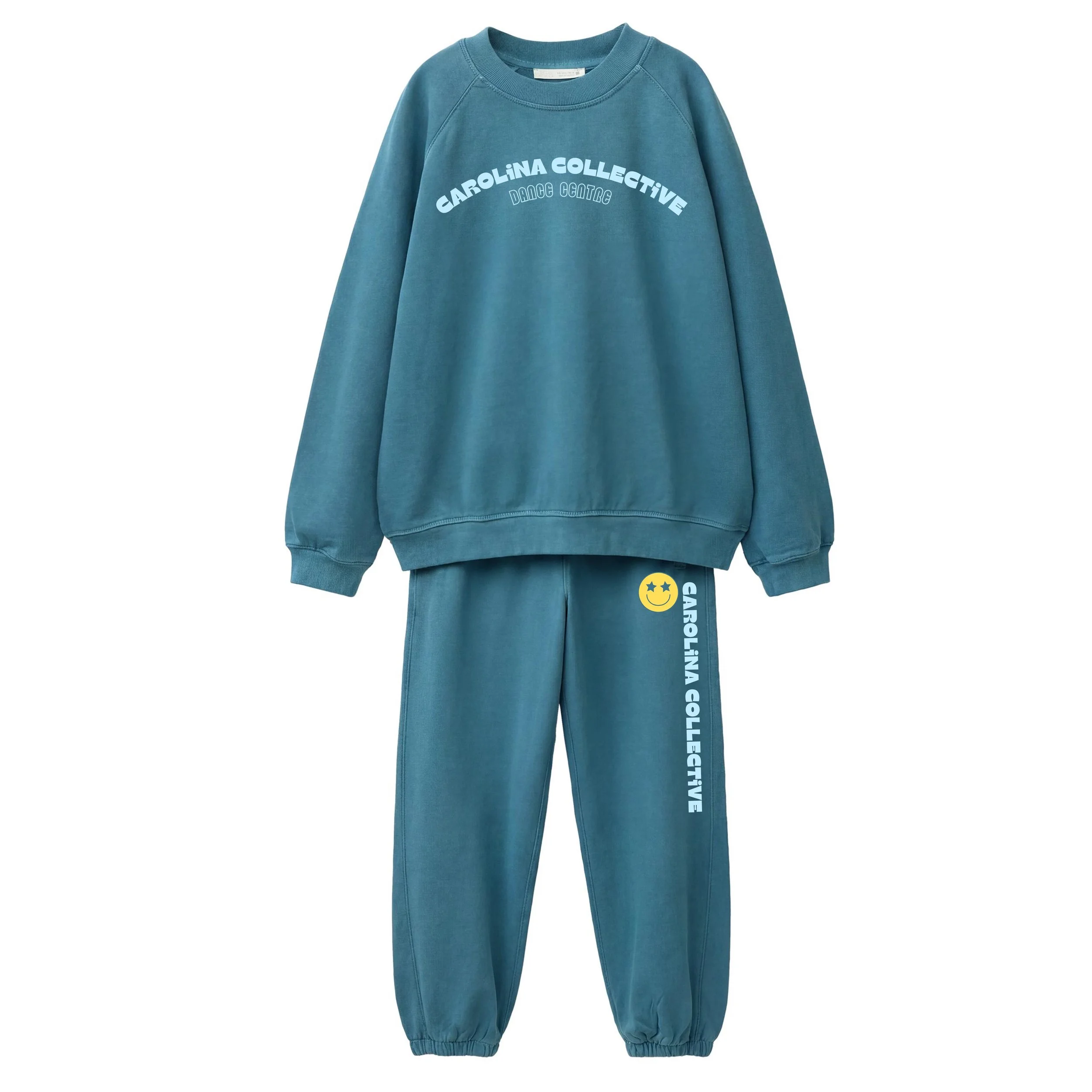 BLUE CREWNECK SET YOUTH